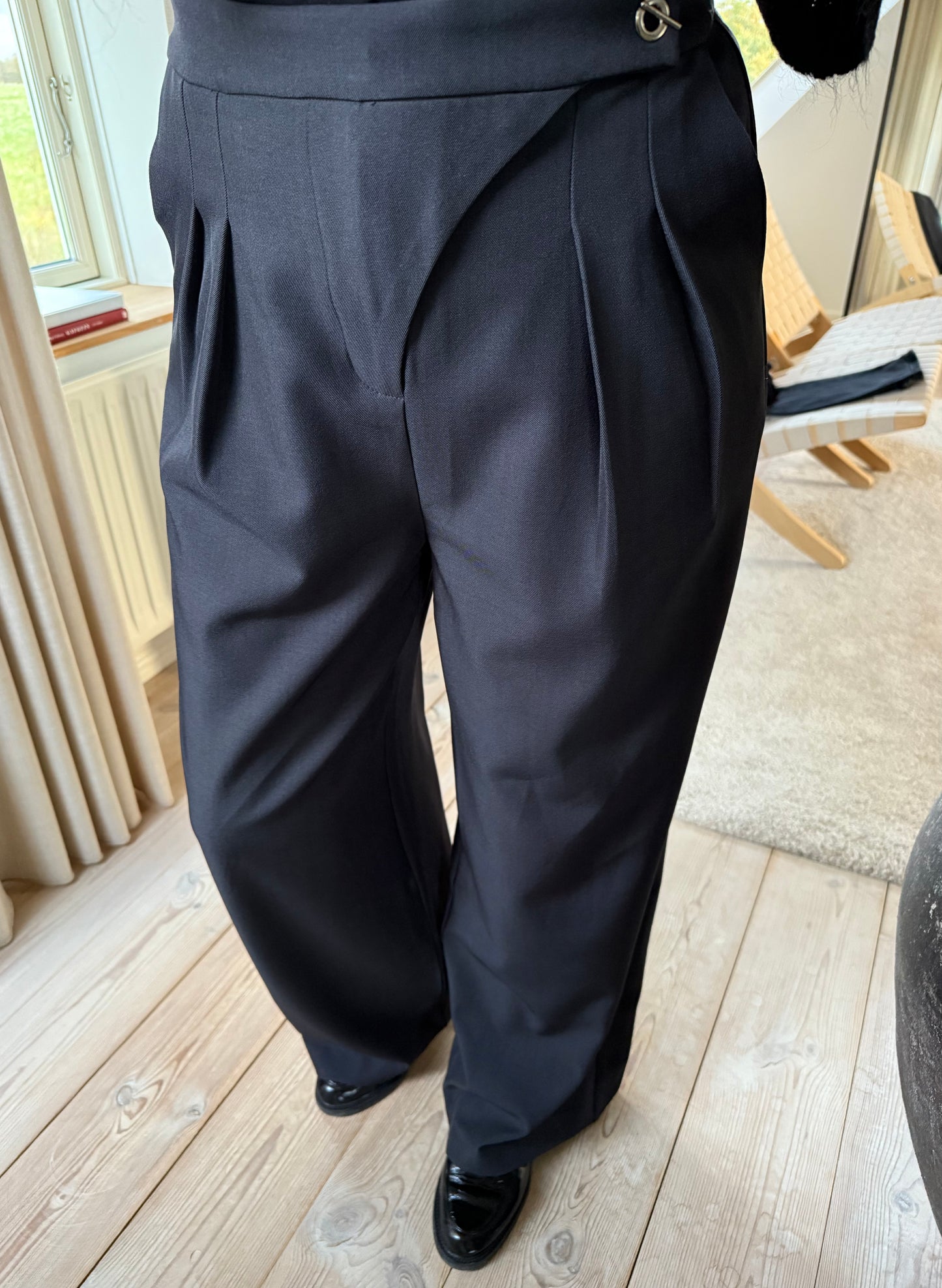 ZALKA EYELET PANTS