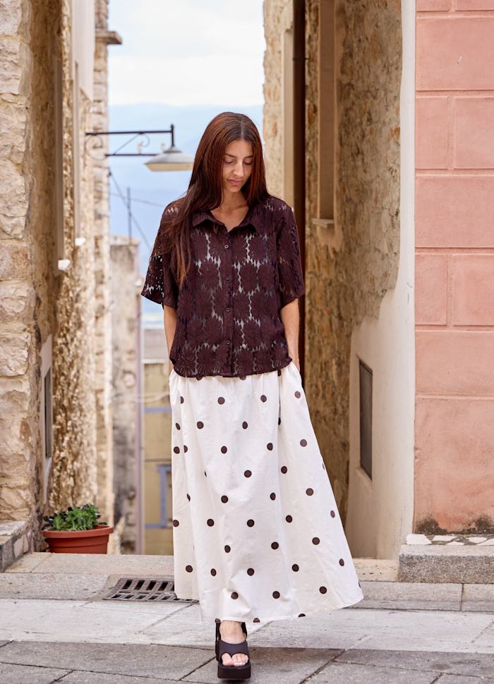 ABBIE DOT NEDERDEL BLACK COLOUR