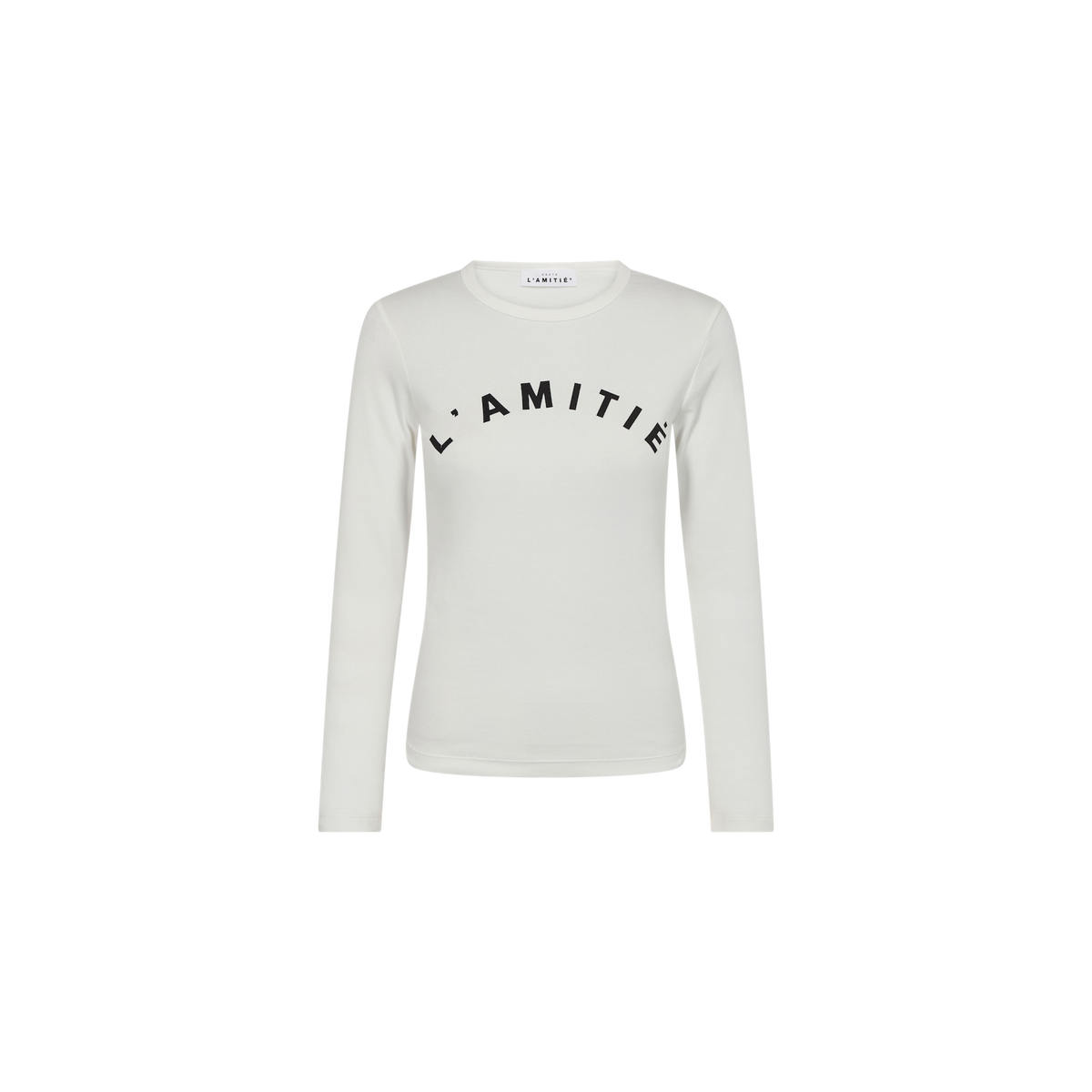 CLEAN LS LOGO TEE HL