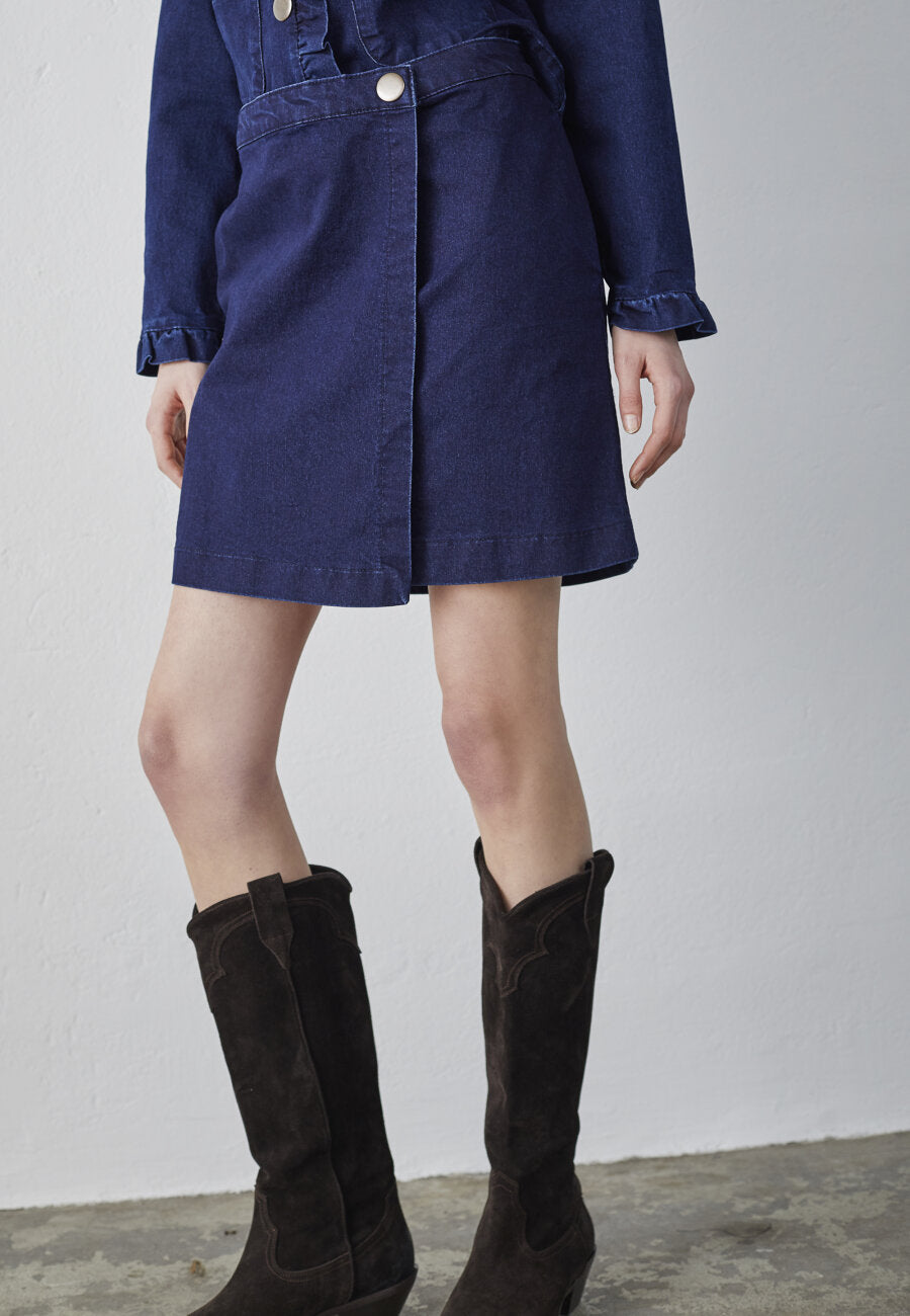 Denim Nederdel Love1272