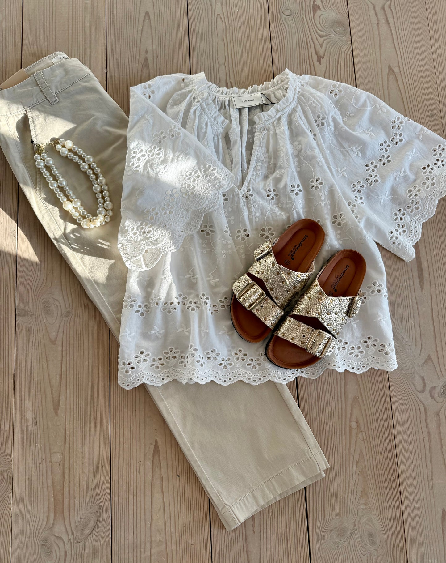 Odet Broderi Bluse