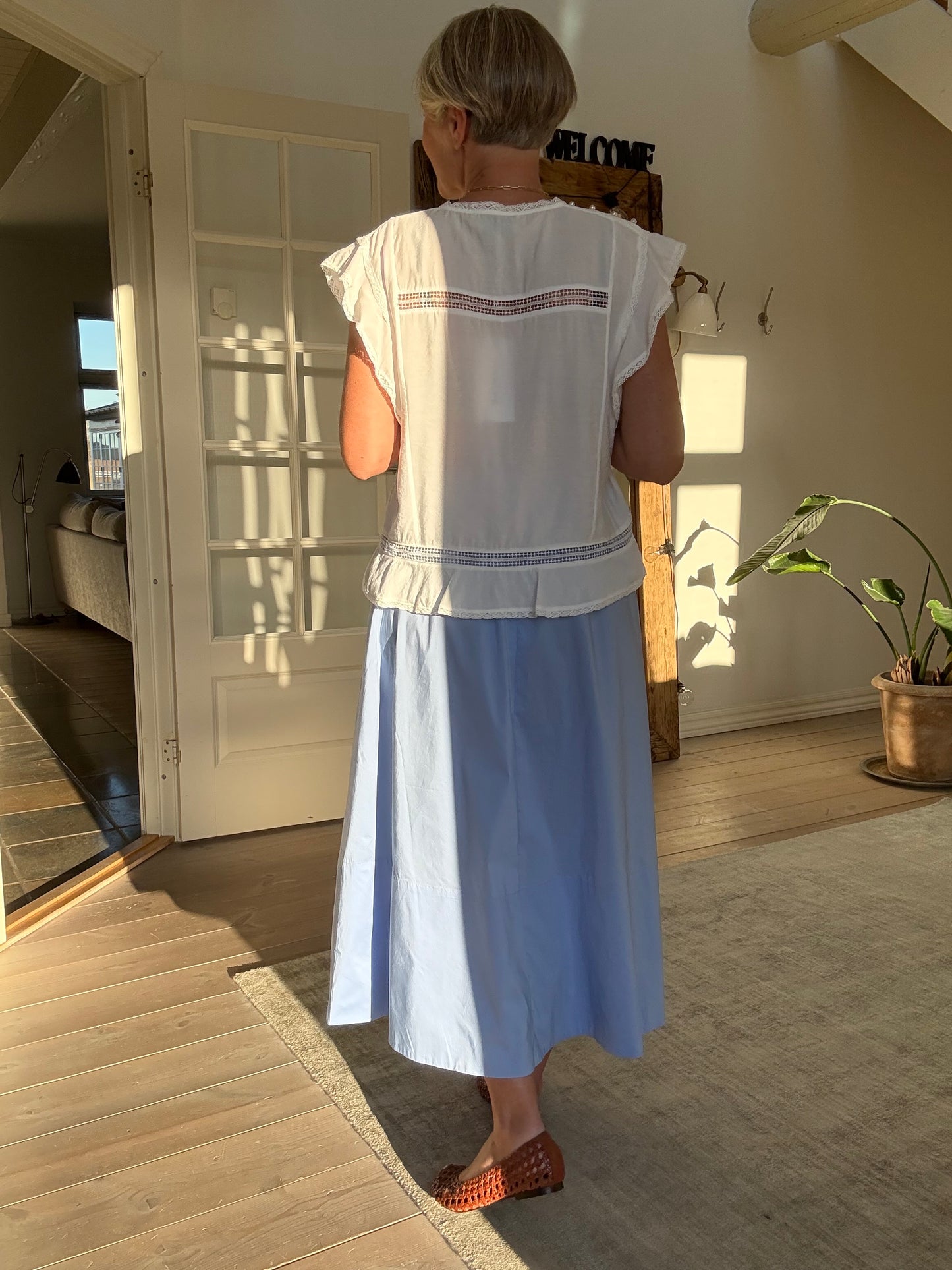 Yara Poplin Nederdel