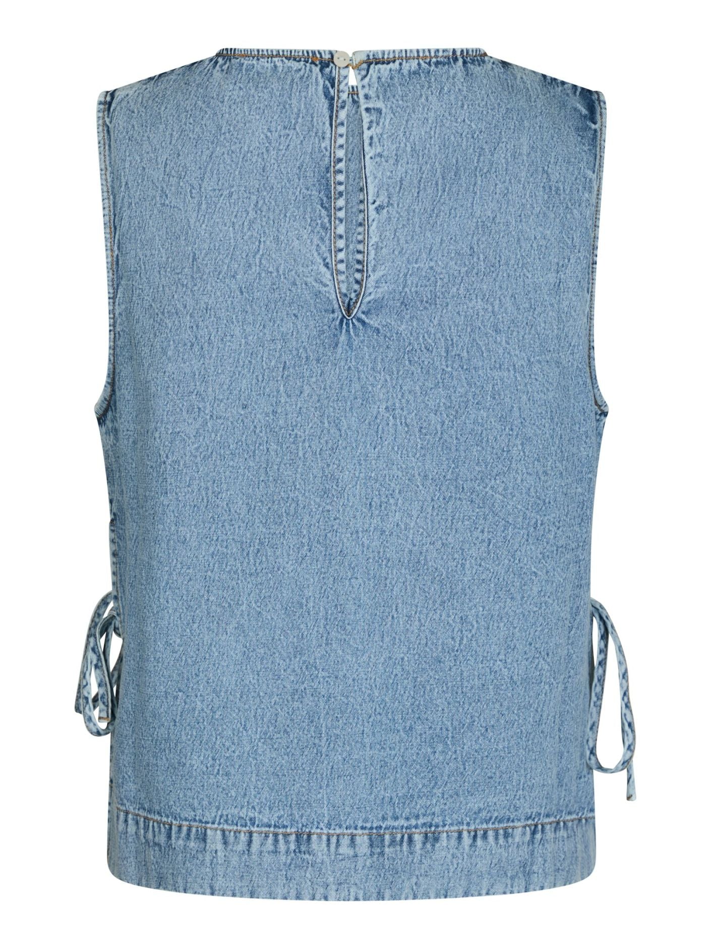 Svetlana Denim Top