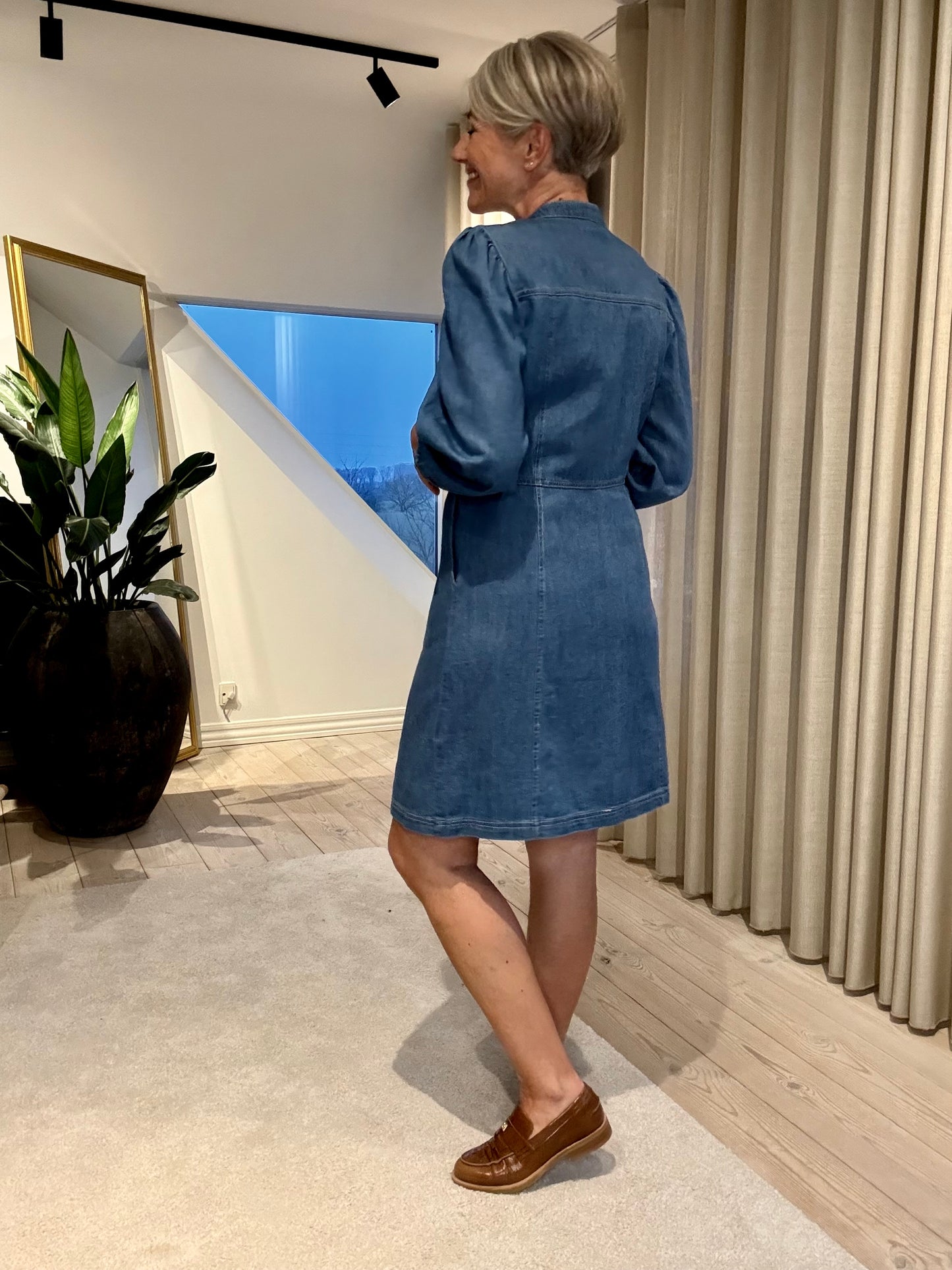 Polla Denim Kjole