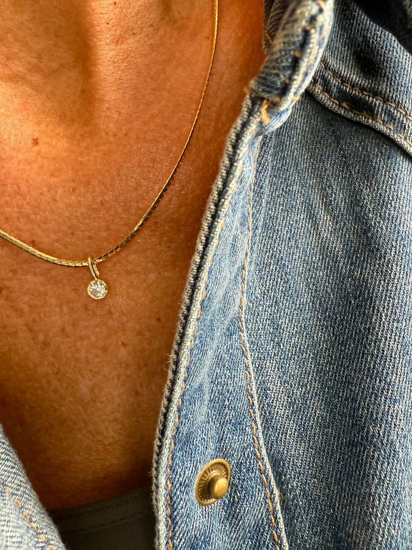 Snake Chain Halskæde