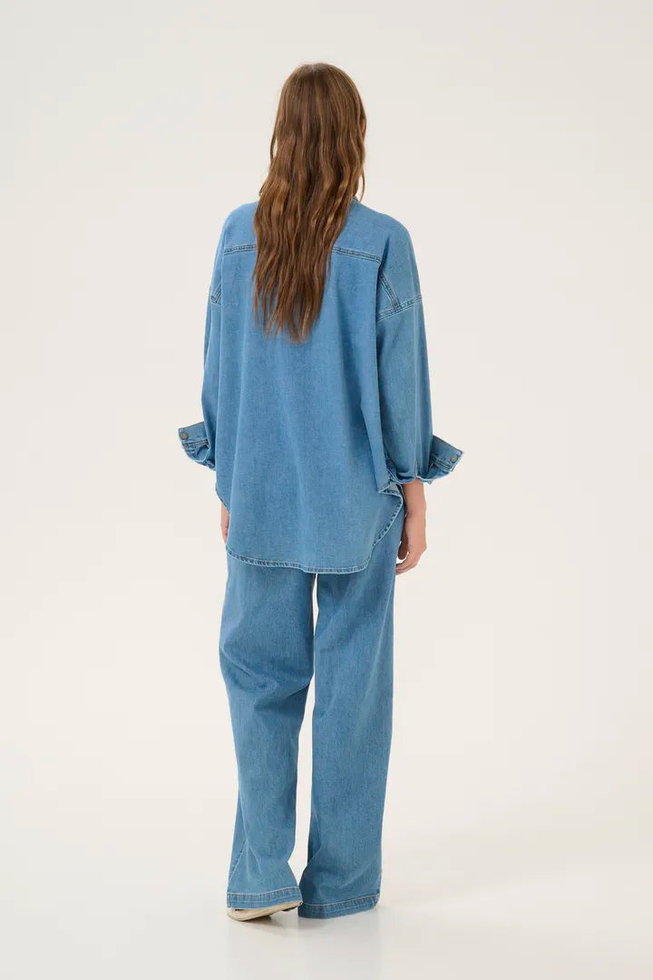 Lara Malo Denim Skjorte