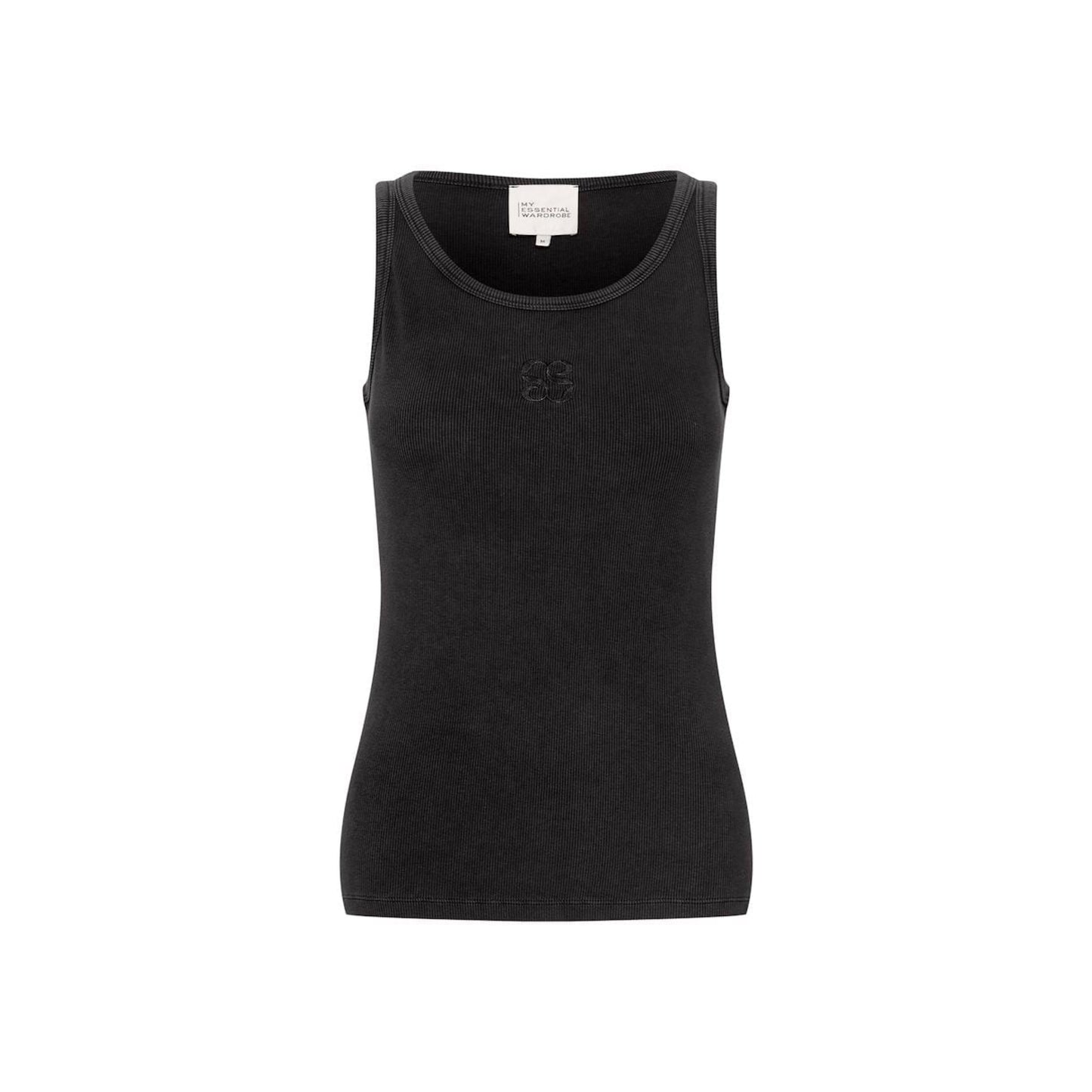 Mandy Logo Rib Top