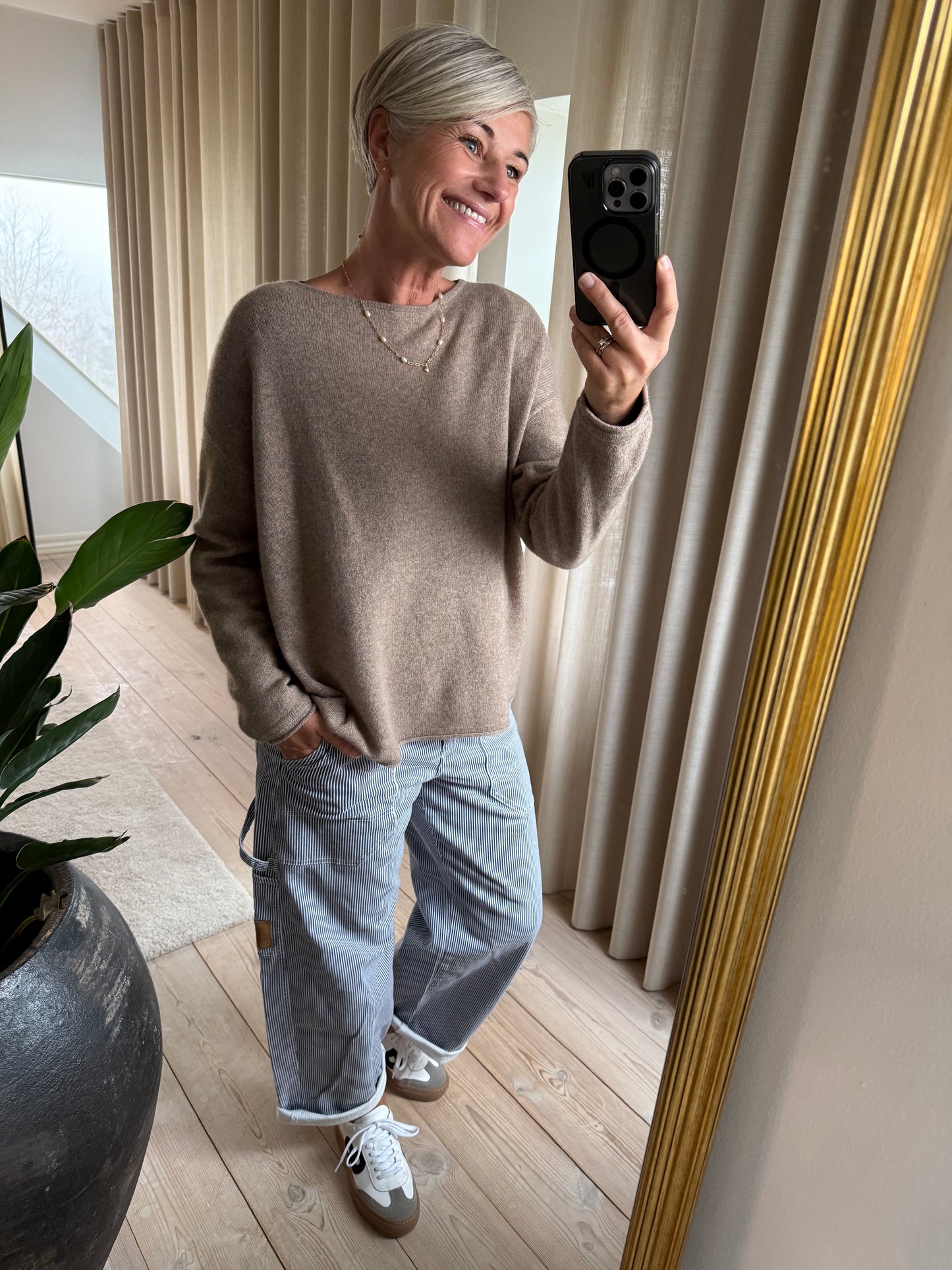 OVERSIZED PURE CASHMERE BLUSE BTF·CPH