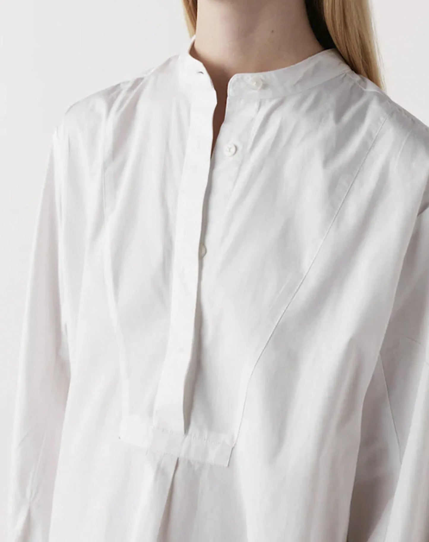 Teja Double Stripe Bib Front Skjorte