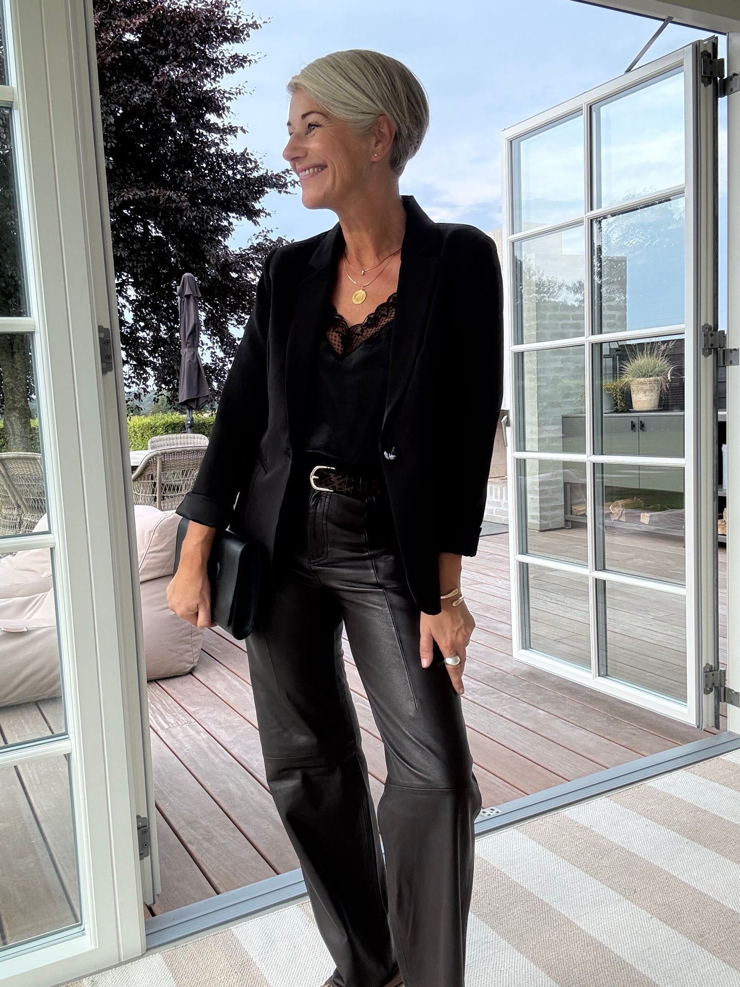 FRANCINE SUIT BLAZER NEO NOIR