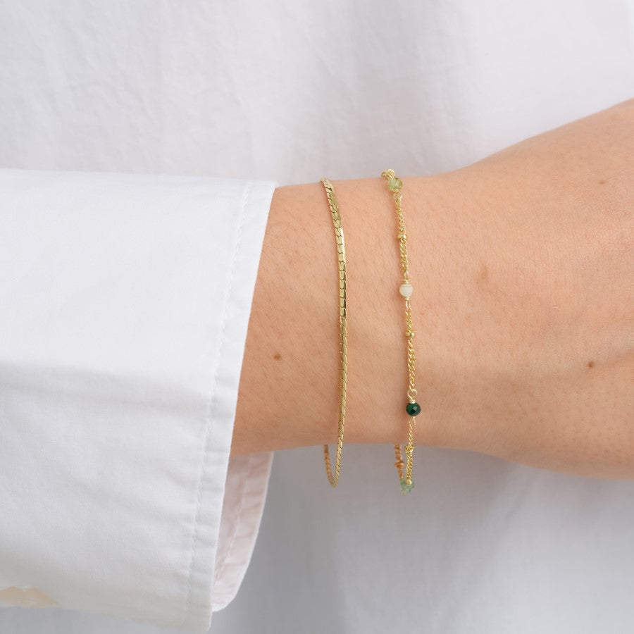 SNAKE CHAIN ARMBÅND PURE