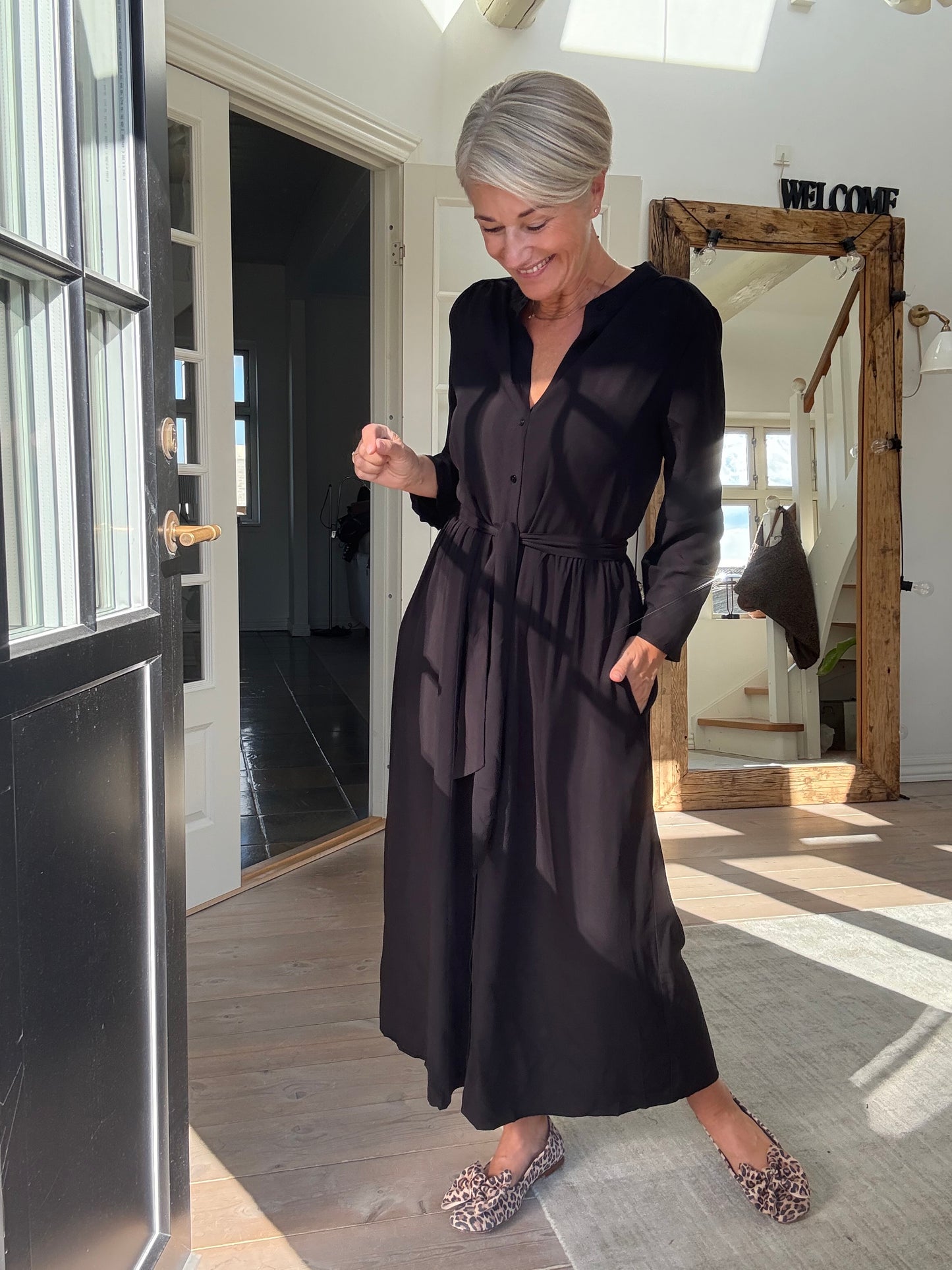 HARPER MAXI KJOLE 3/4 LL