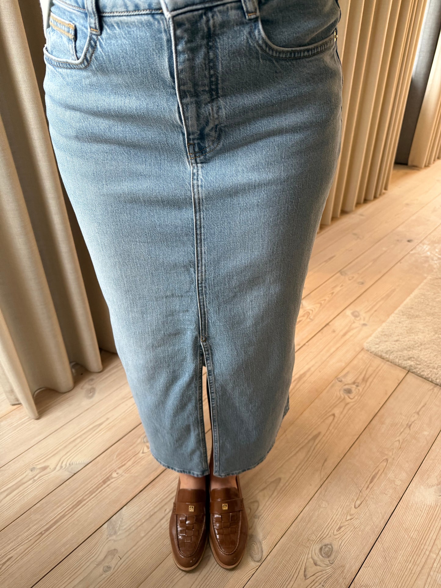 MELLA DENIM NEDERDEL MOS MOSH