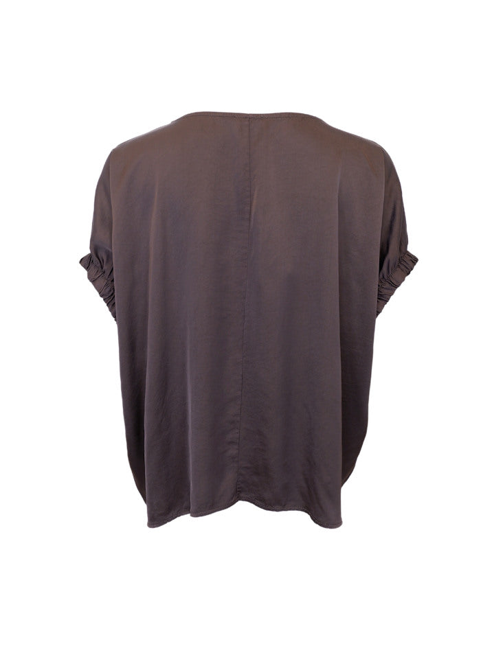 MABEL BLUSE BLACK COLOUR