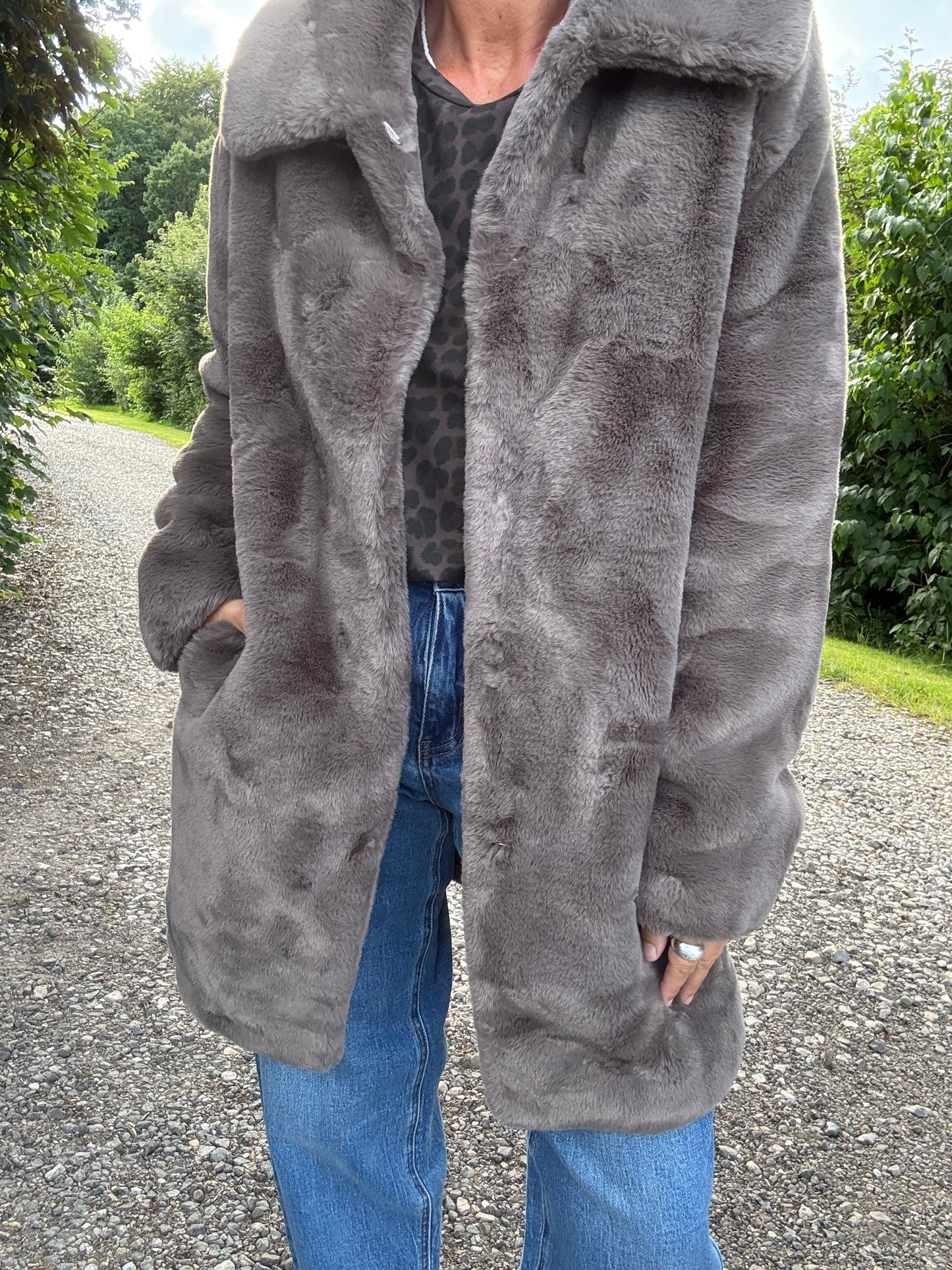FAKE FUR JAKKE BTF·CHP