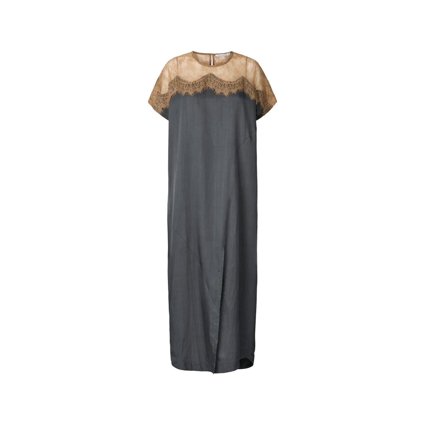 Botilla Sheer Lace T-Shirt Kjole
