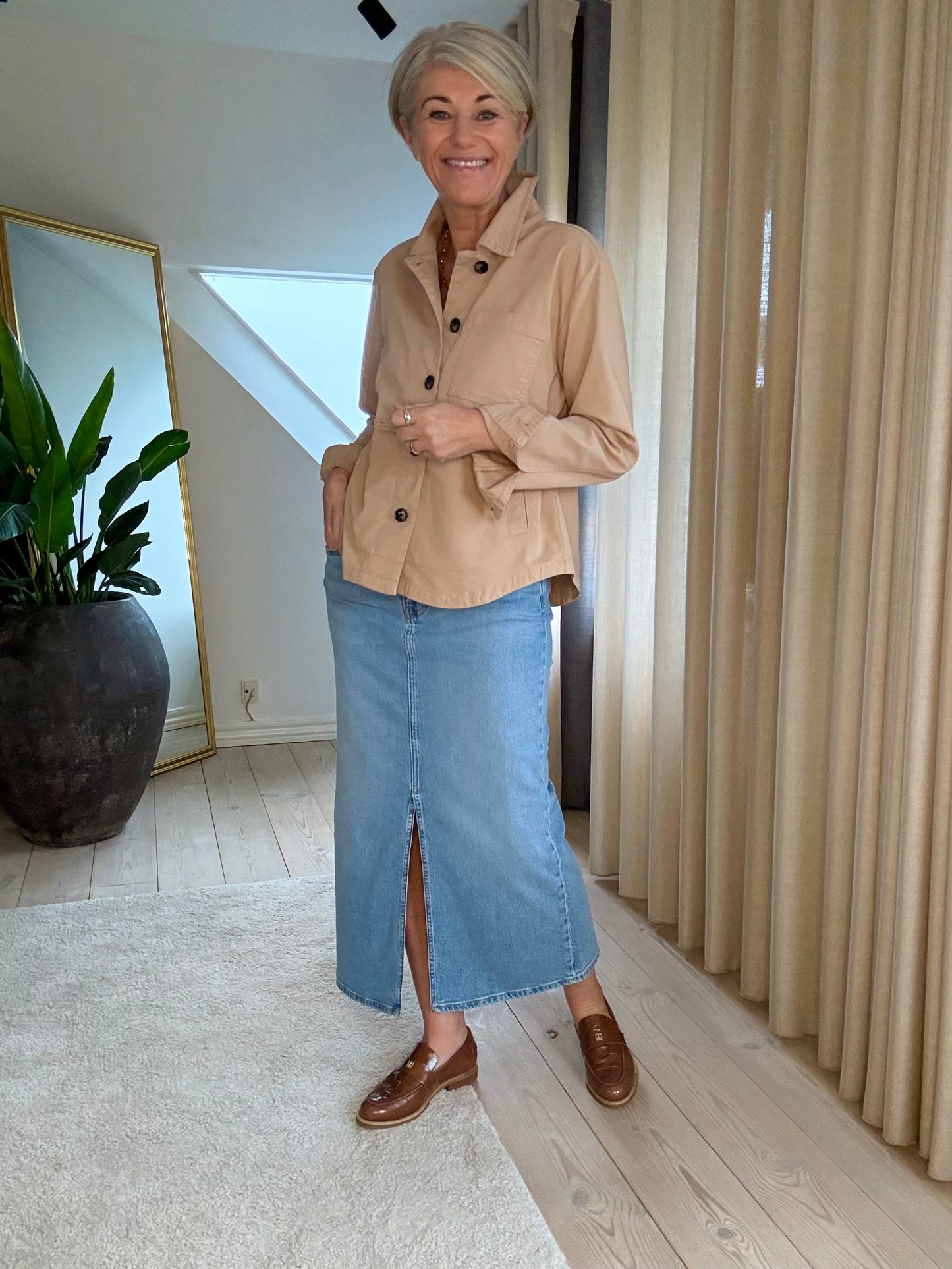 MELLA DENIM NEDERDEL MOS MOSH