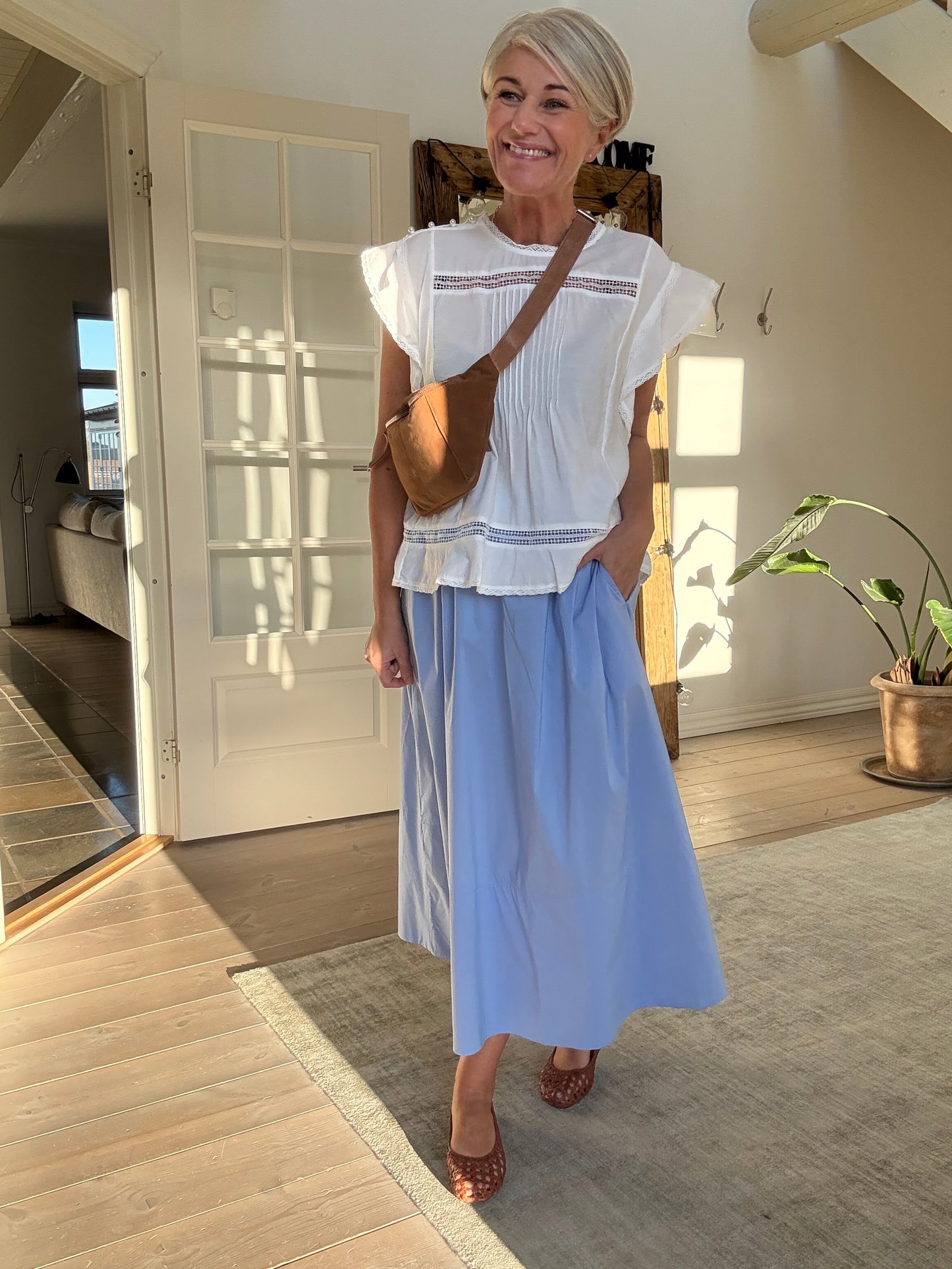 Yara Poplin Nederdel