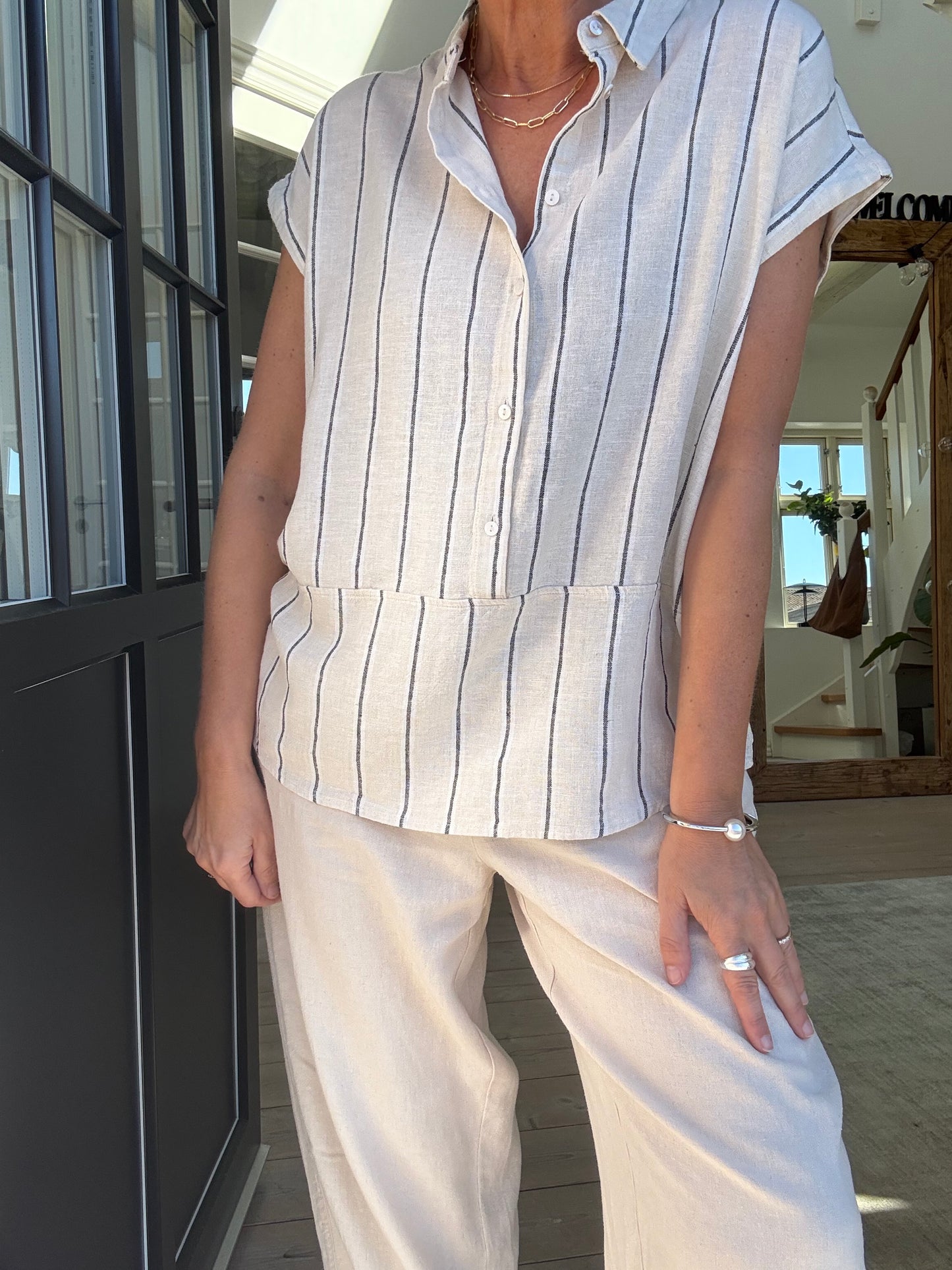 Linno Bluse