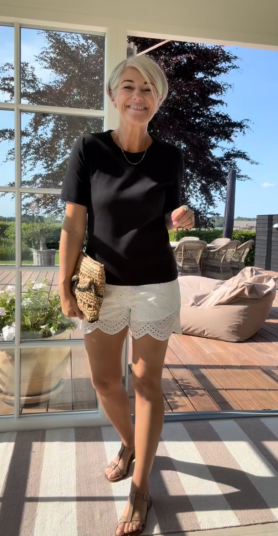 Senna Embroidery Shorts