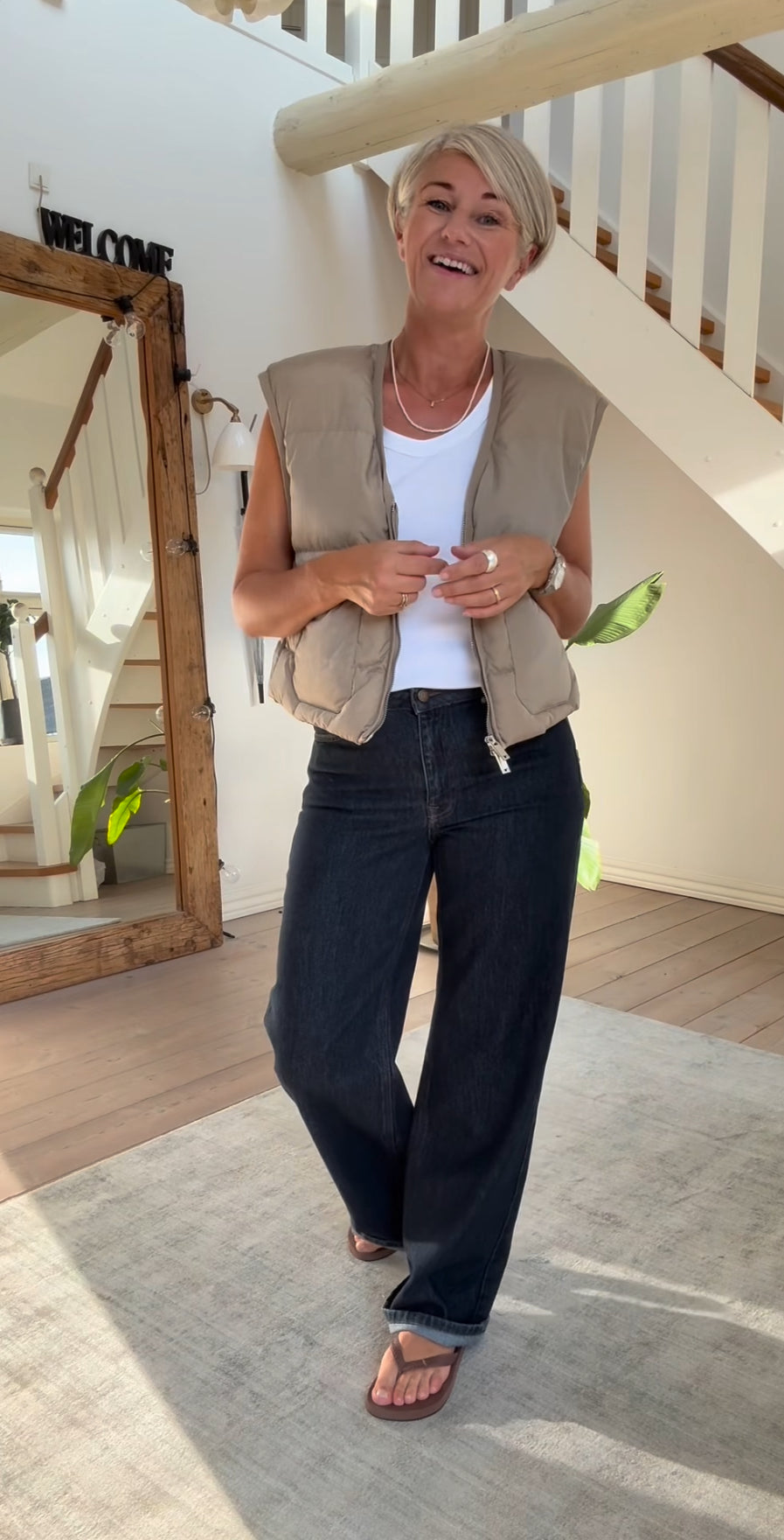 KARLI 139 HIGH WIDE DECO JEANS MEW