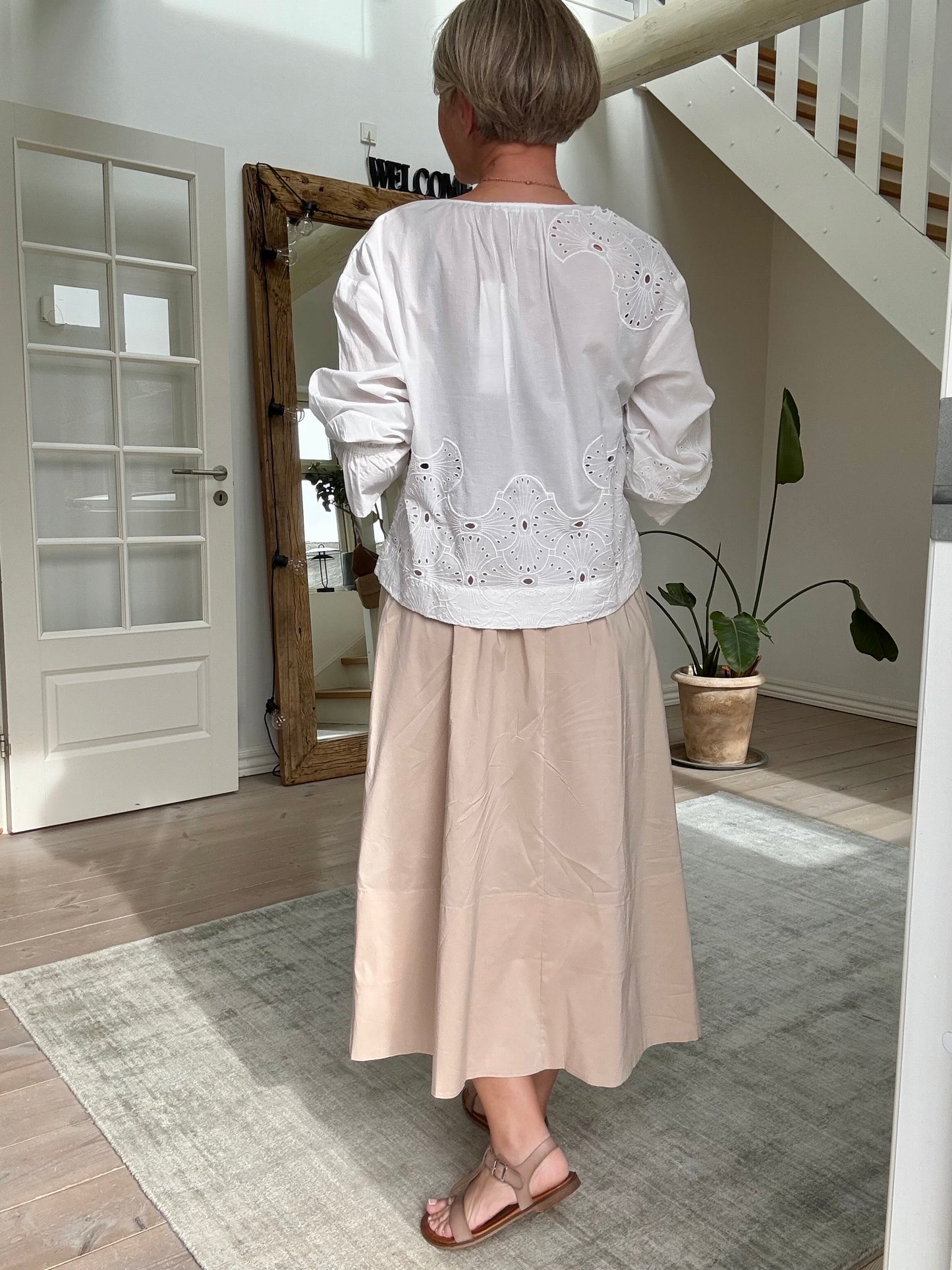 Blossom Broderi Bluse