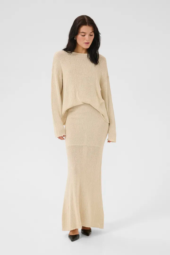 Diva Boxy Strik Bluse