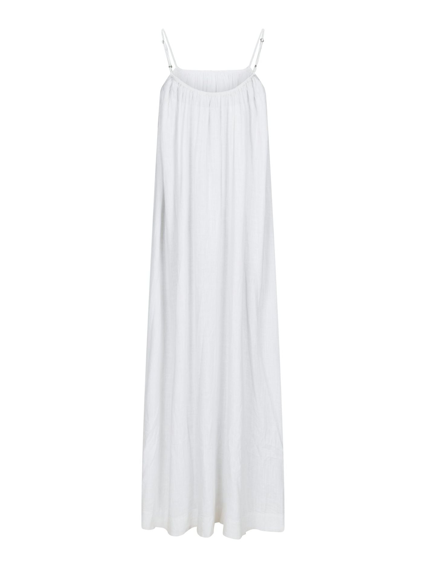 ALLIE SOFT LINEN KJOLE NEO NOIR