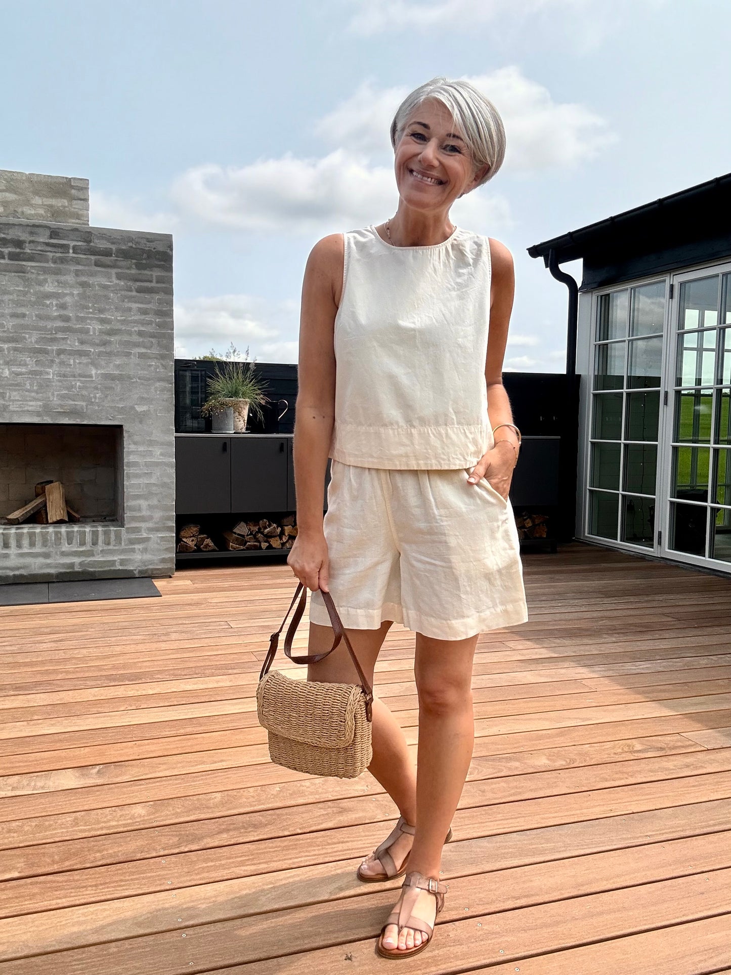 Polly Poplin Top