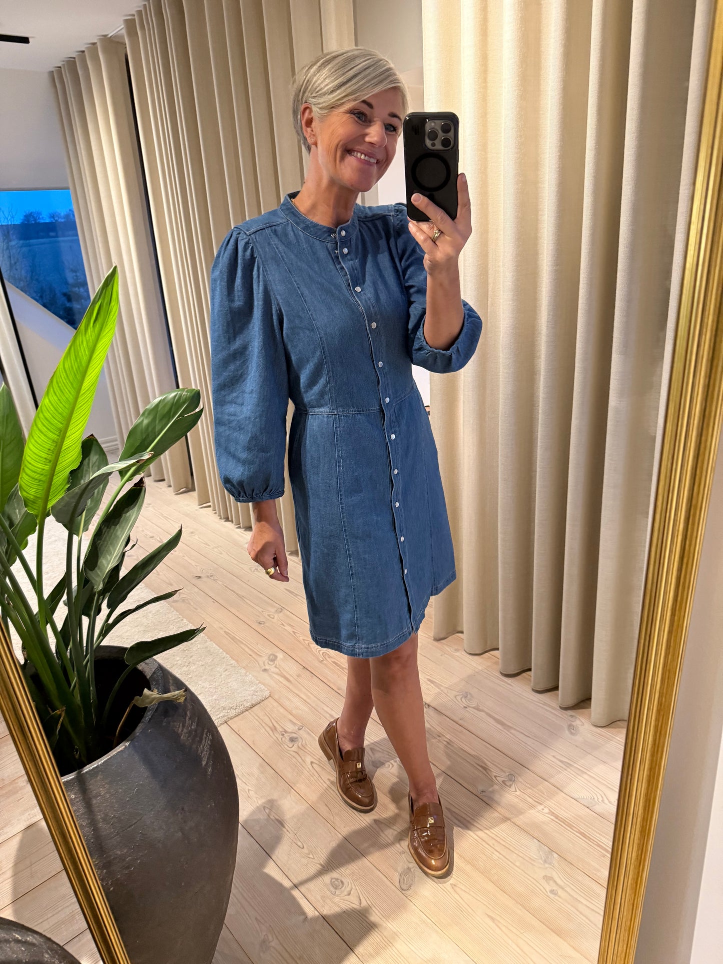 Polla Denim Kjole