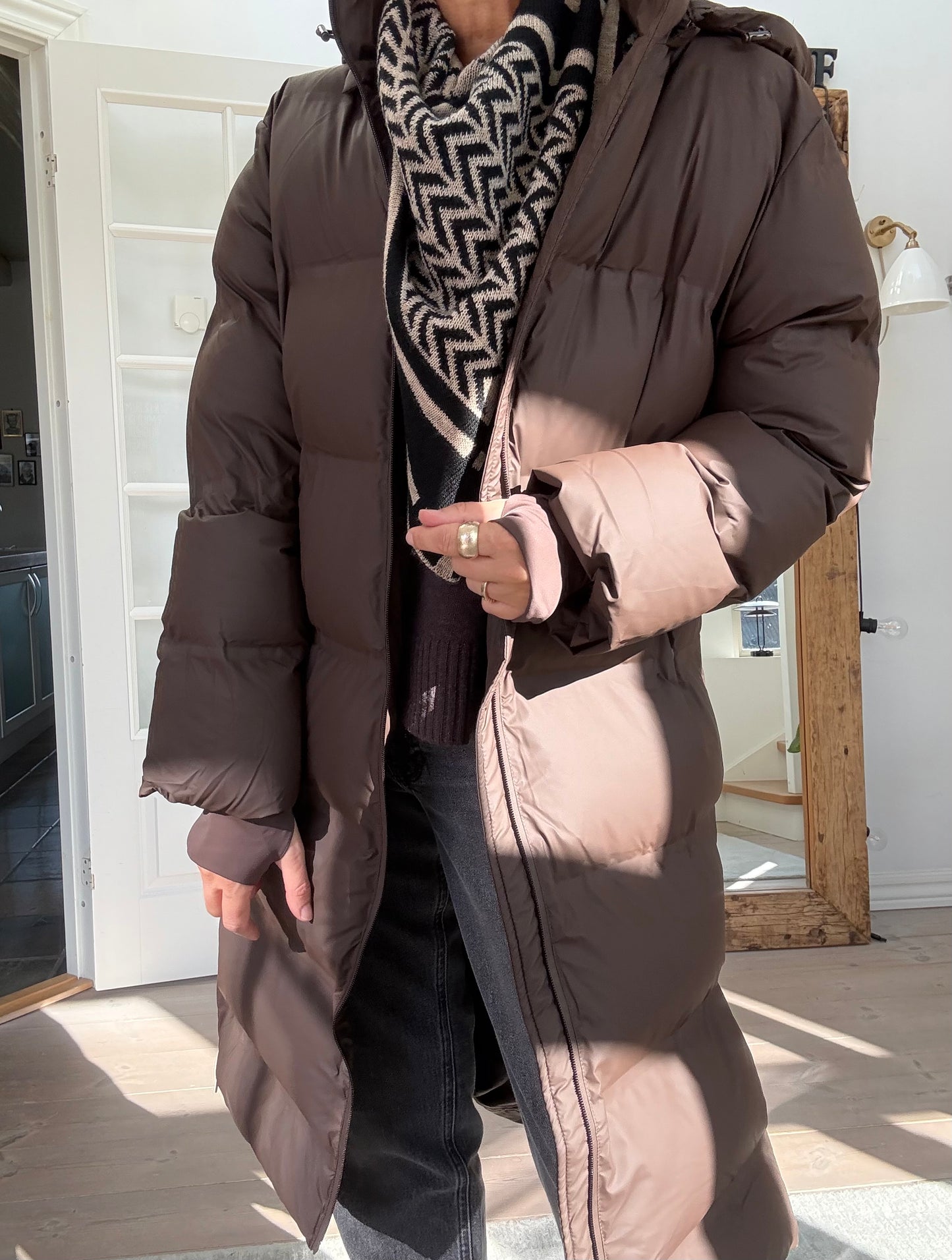VIVIANA C PUFFER JAKKE NEO NOIR