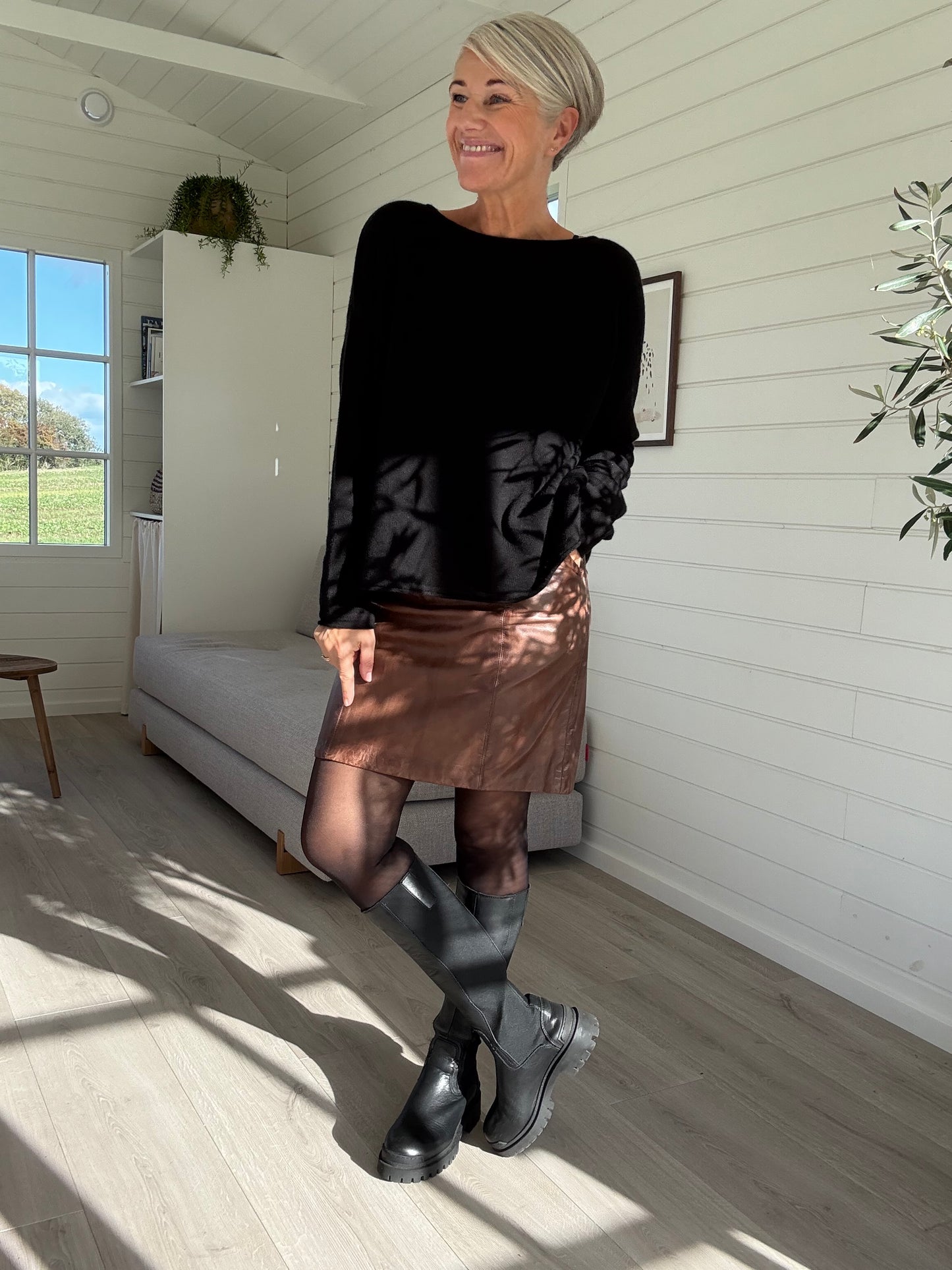 OVERSIZED PURE CASHMERE BLUSE BTF·CPH