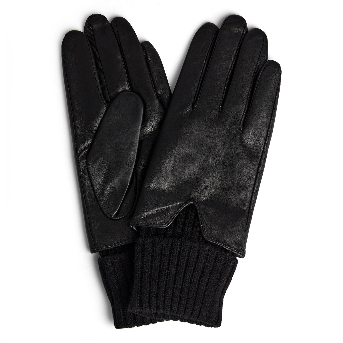 GLOVES WITH KNITCUFF 17124 DEPECHE