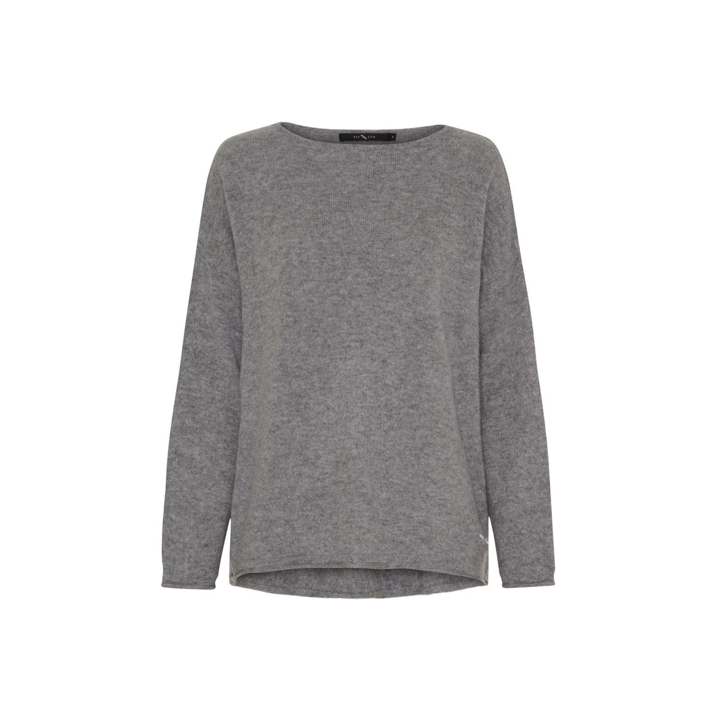 OVERSIZED PURE CASHMERE BLUSE BTF·CHP
