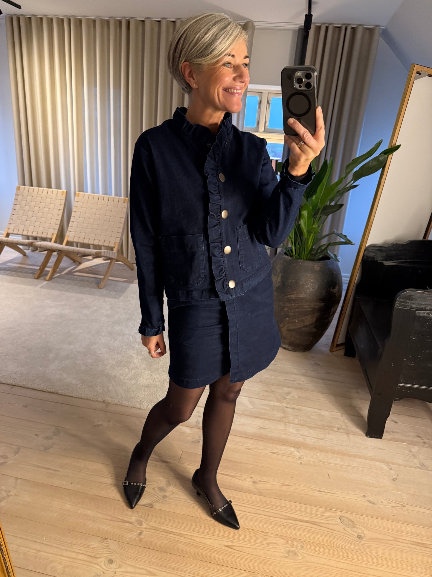 Denim Nederdel Love1272
