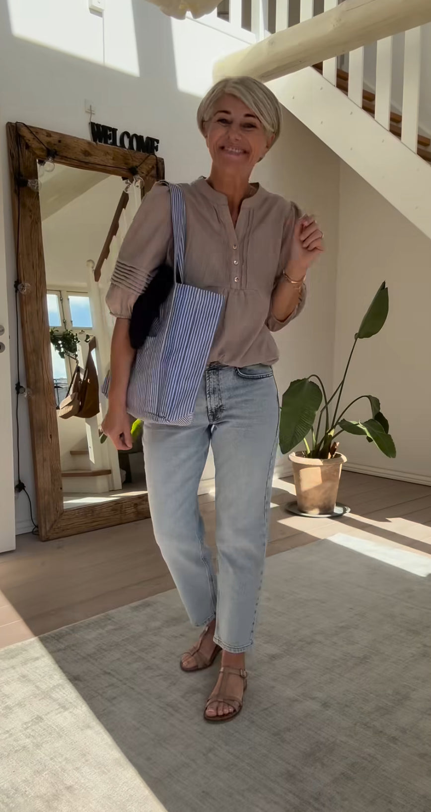 The Mommy High Tapered Jeans