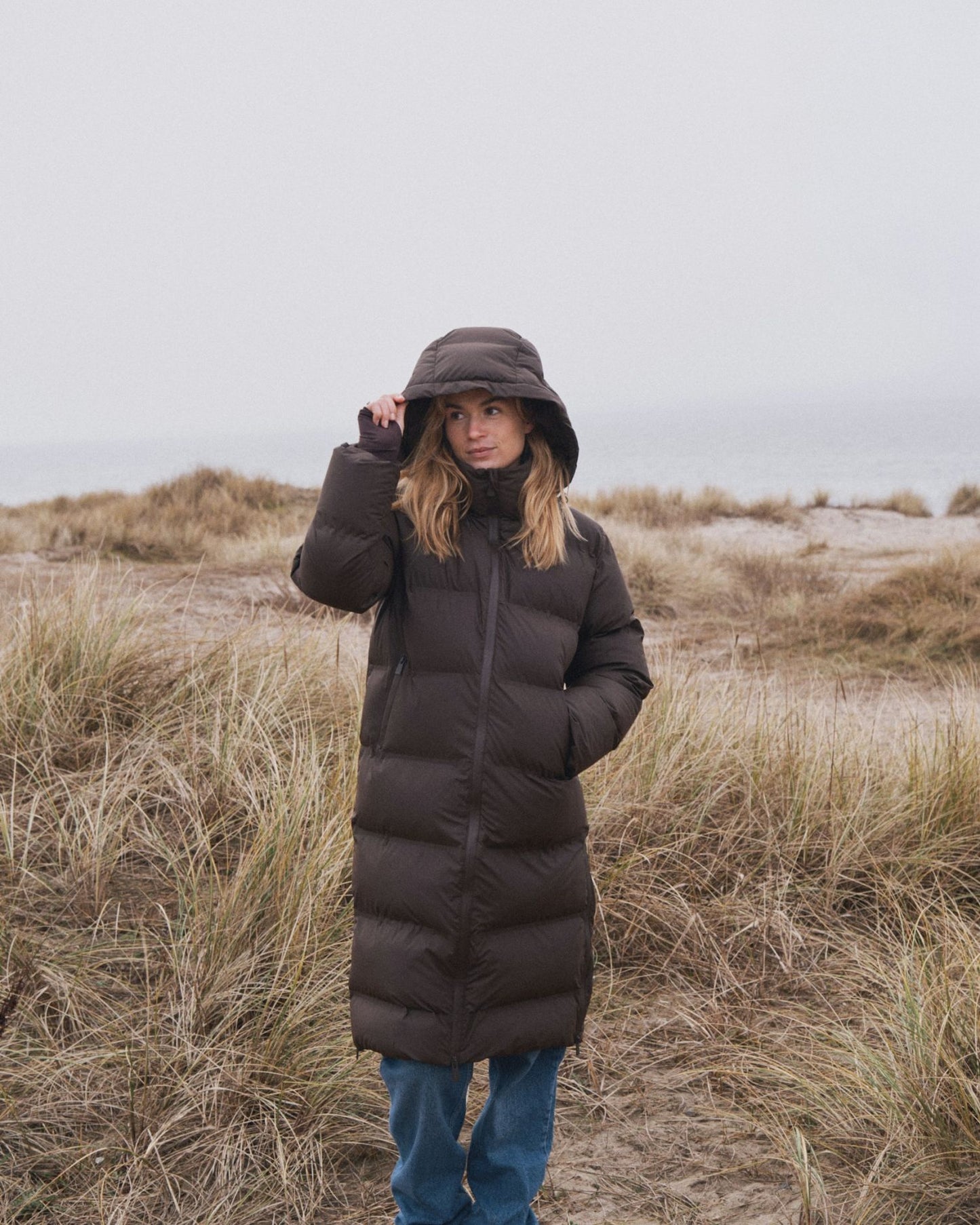 VIVIANA C PUFFER JAKKE NEO NOIR