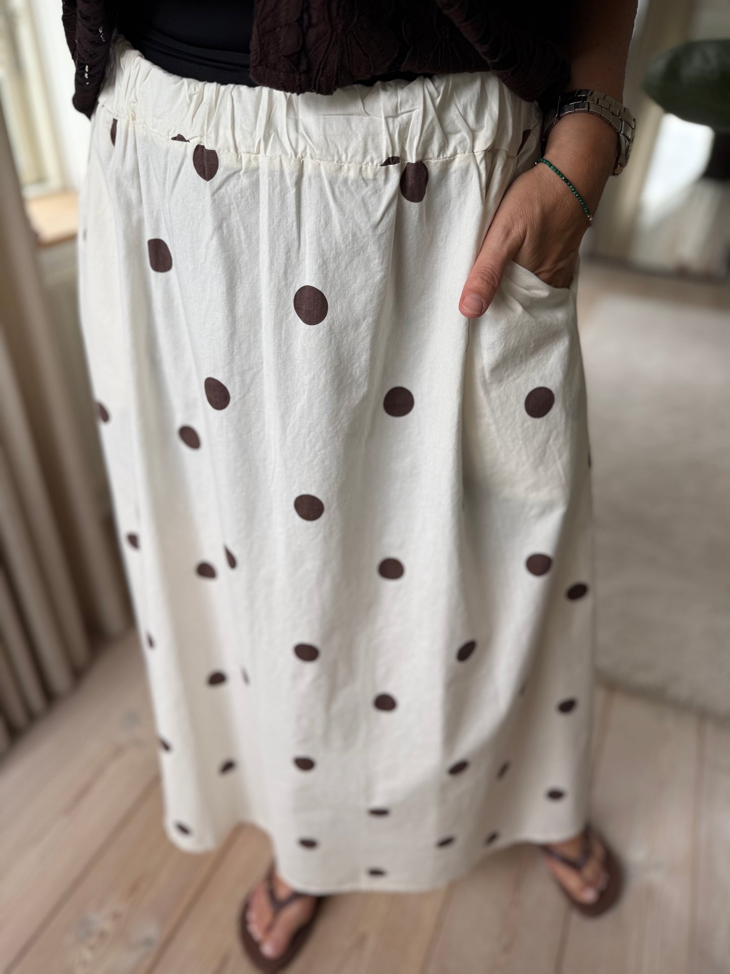 ABBIE DOT NEDERDEL BLACK COLOUR