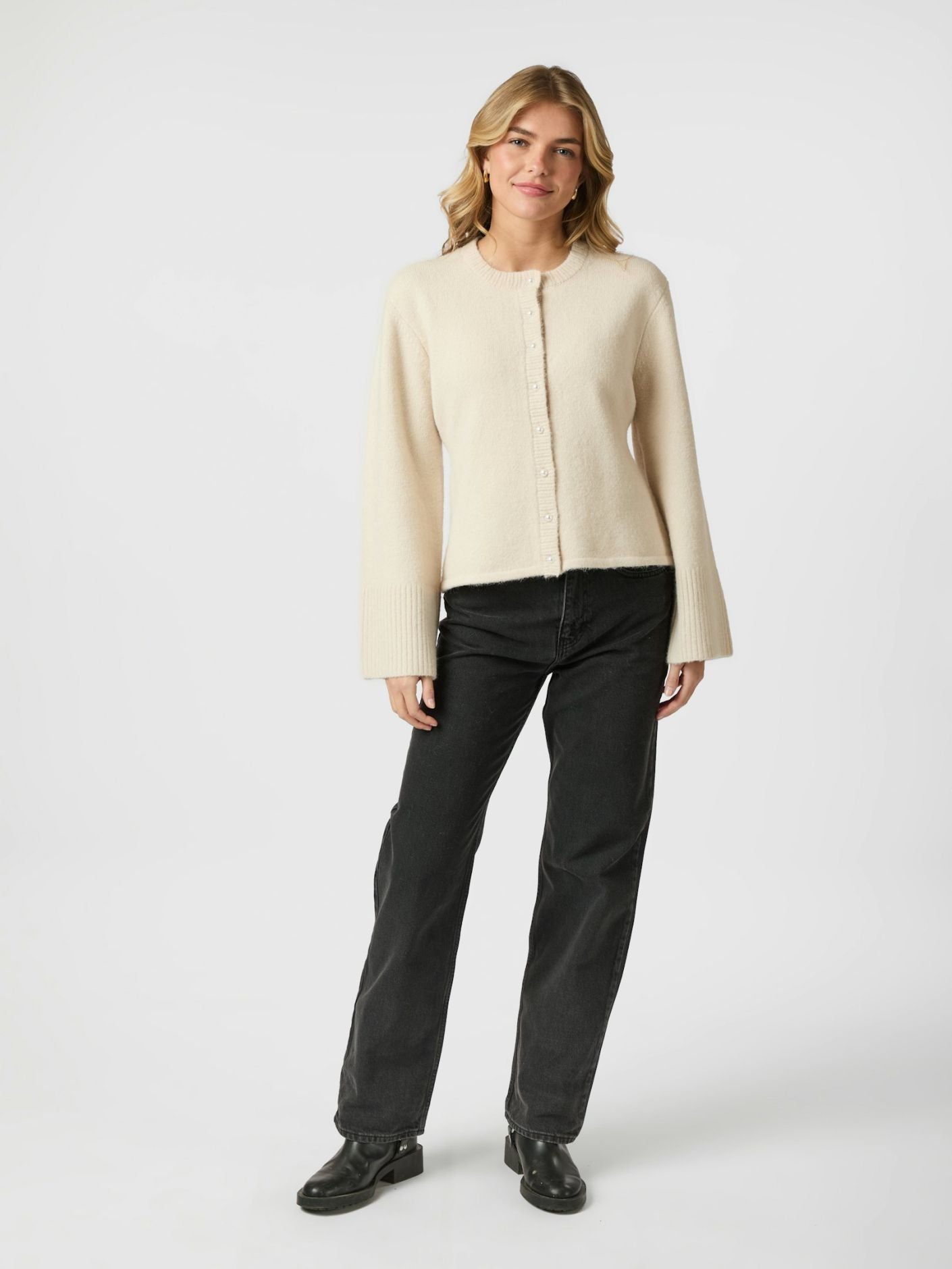 MIXIE STRIK CARDIGAN NEO NOIR