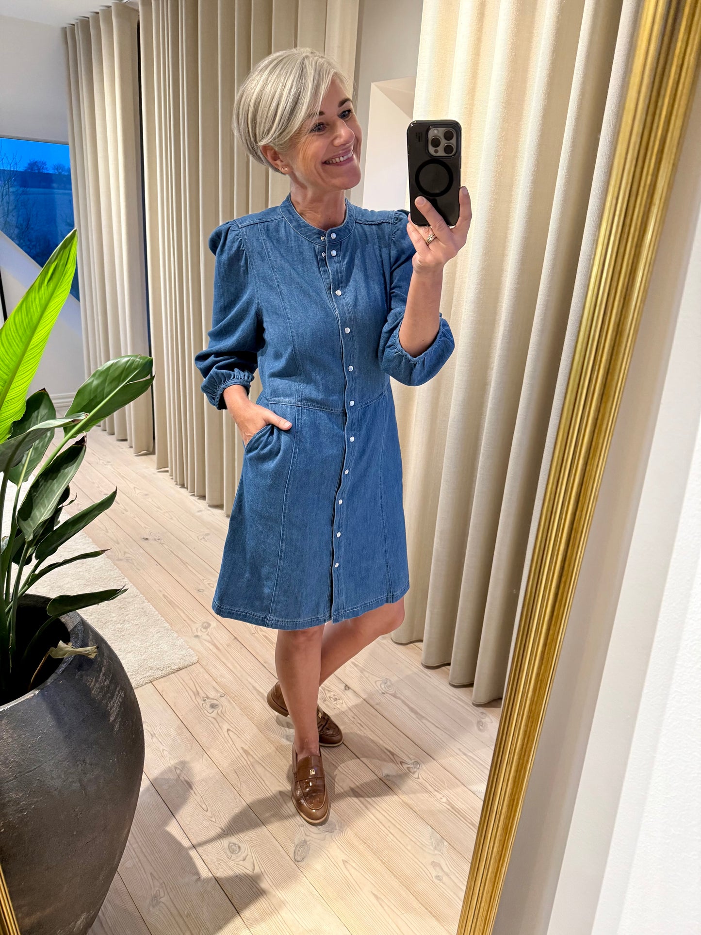 Polla Denim Kjole