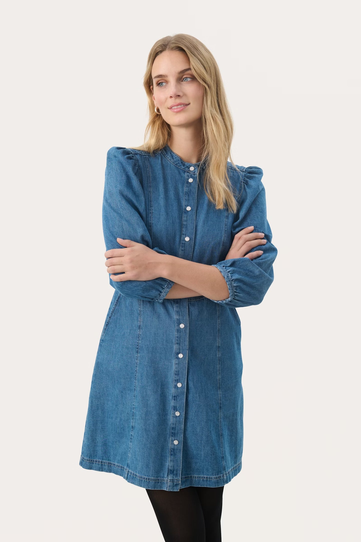 Polla Denim Kjole