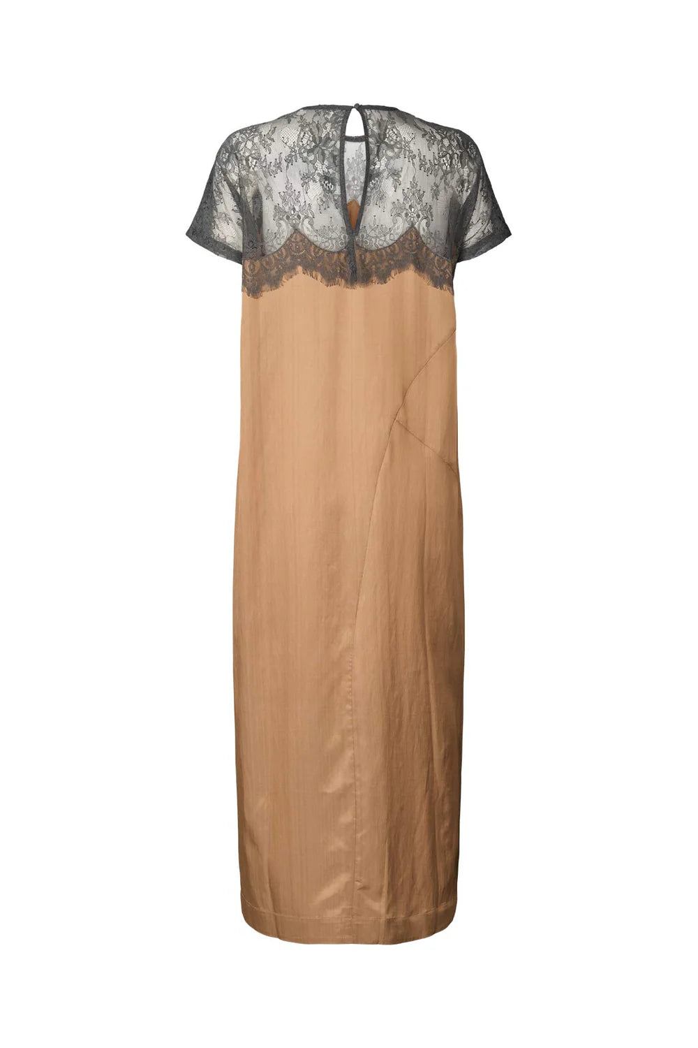 Botilla Sheer Lace T-Shirt Kjole