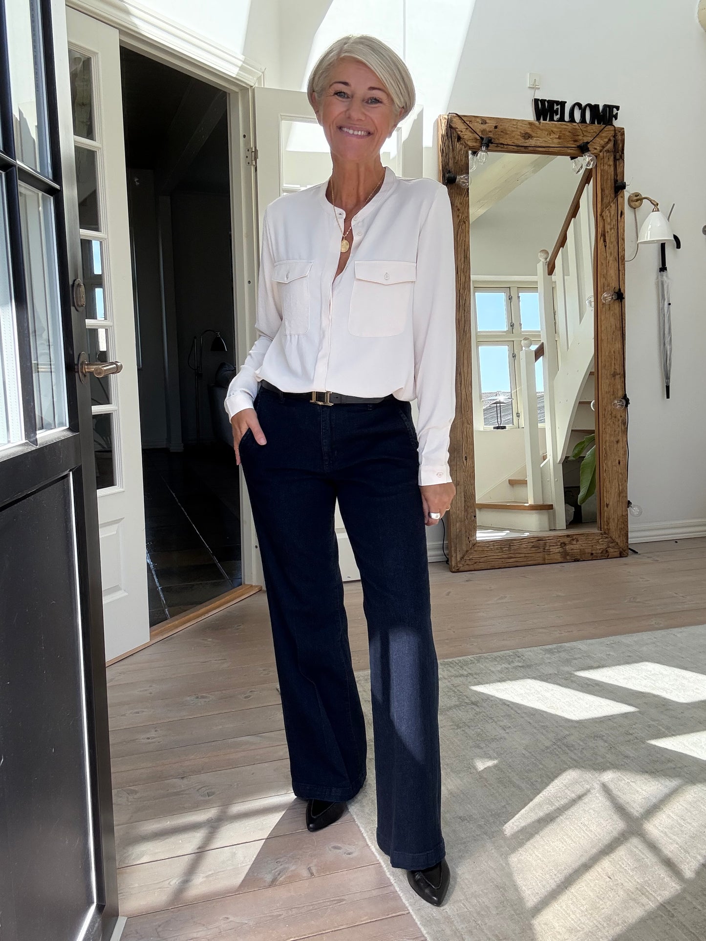 LARA 155 CHINO JEANS MEW