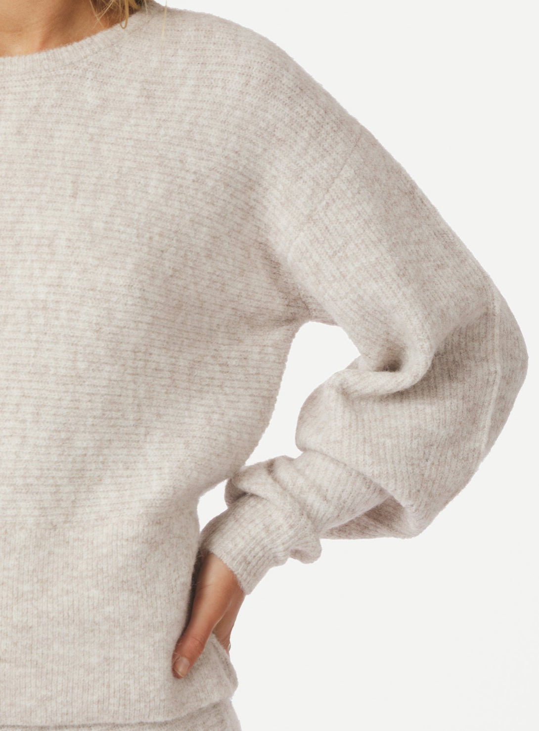 TURUNA STRUCTURE KNIT BLUSE