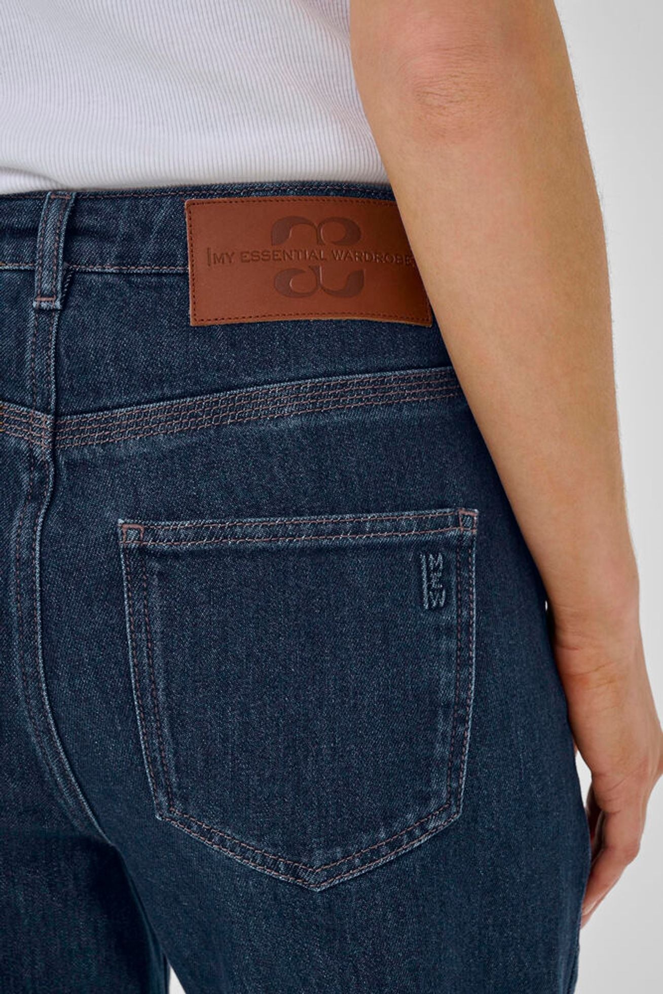 KARLI 139 HIGH WIDE DECO JEANS MEW
