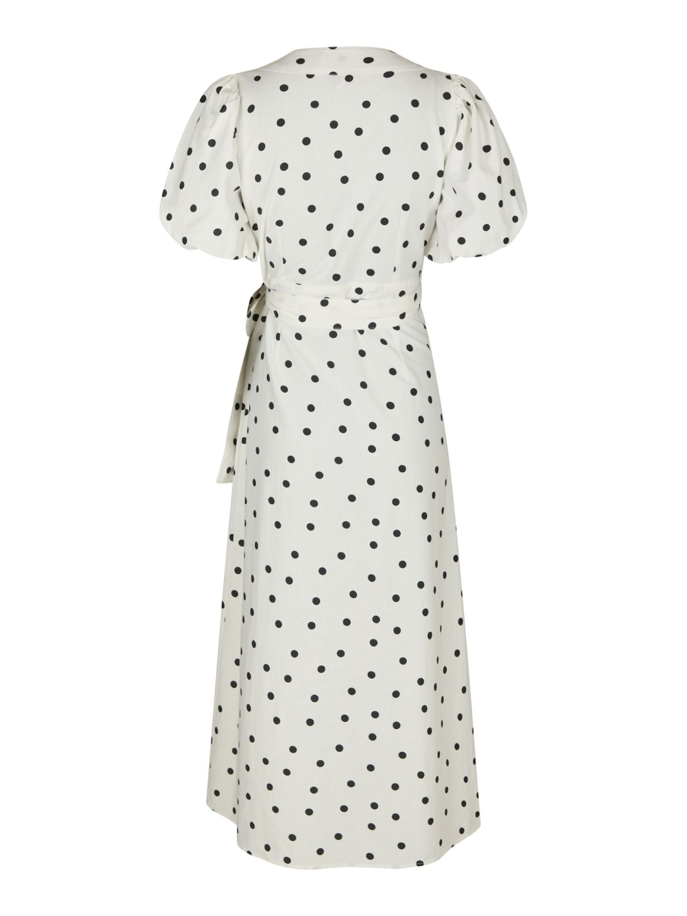 CLARINE LINEN DOT DRESS NN