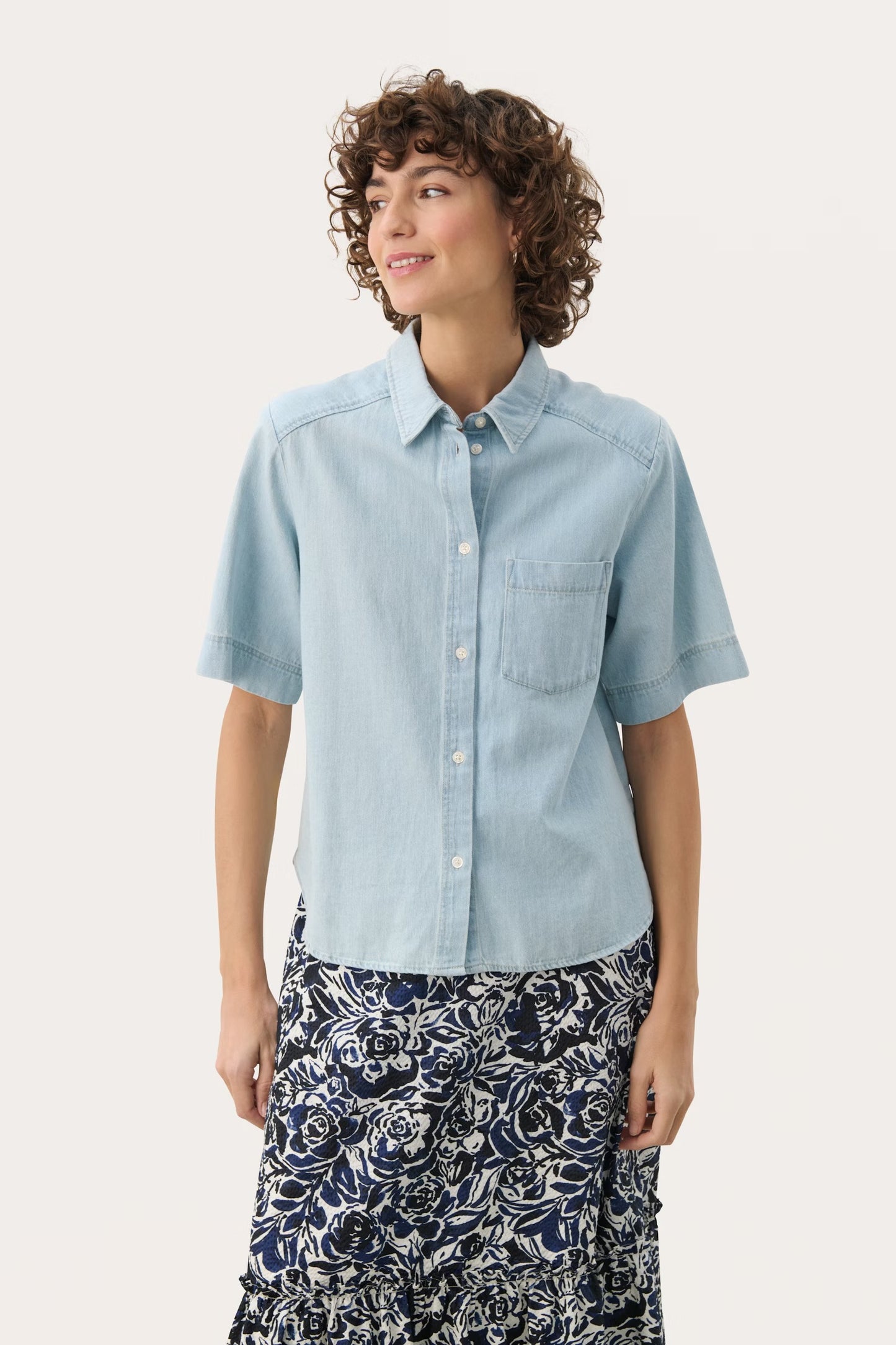 Nicla Denim Skjorte