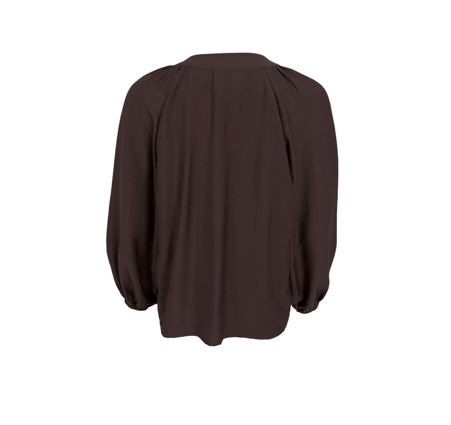 LUISA RAGLAN BLUSE BLACK COLOUR