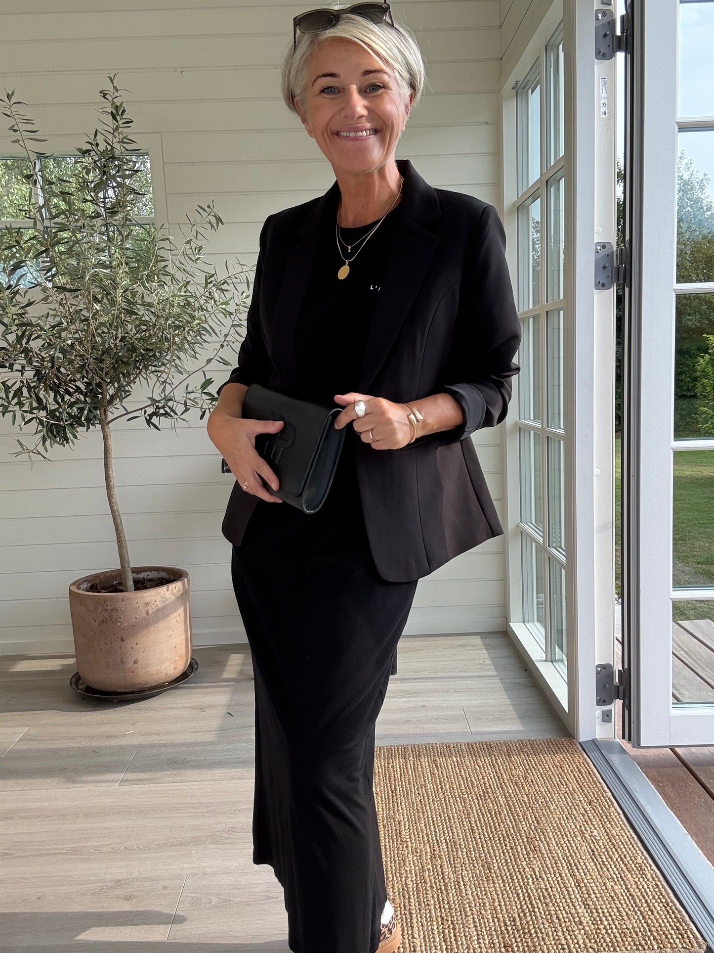 FRANCINE SUIT BLAZER NEO NOIR