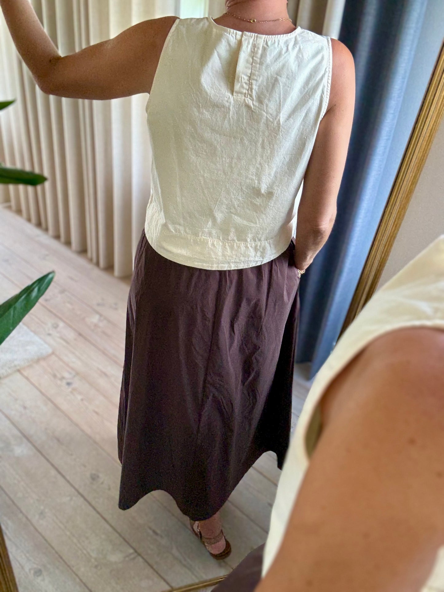 Polly Poplin Top